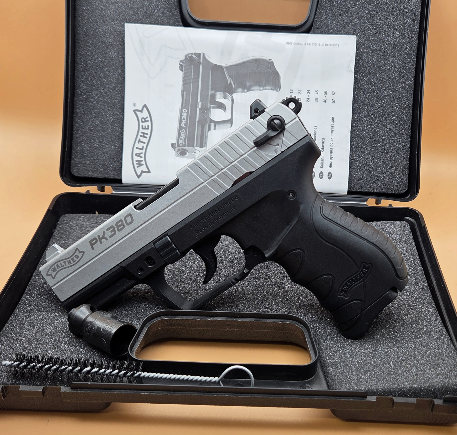 Walther PK380 Silber / Nickel – Bild 1