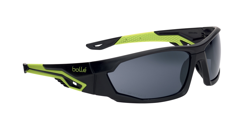 Tactical Brille Bollé® "Mercuro Rauch" Grün / Schwarz - für Outdoor und Arbeit – Bild 1