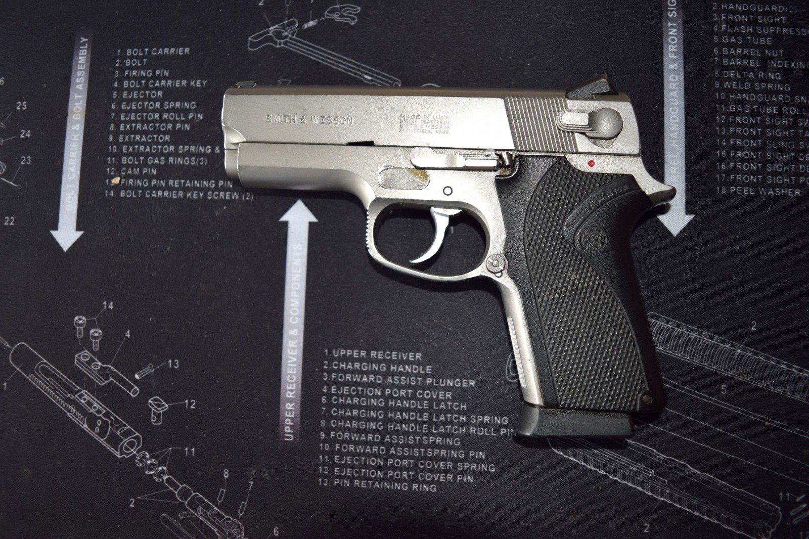 Smith & Wesson Modell 4516 45 Auto – Bild 1