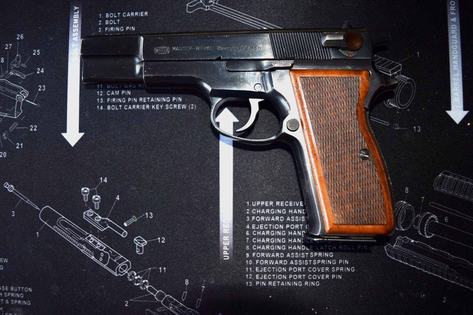 Mauser DA 90 9 mm Luger – Bild 1