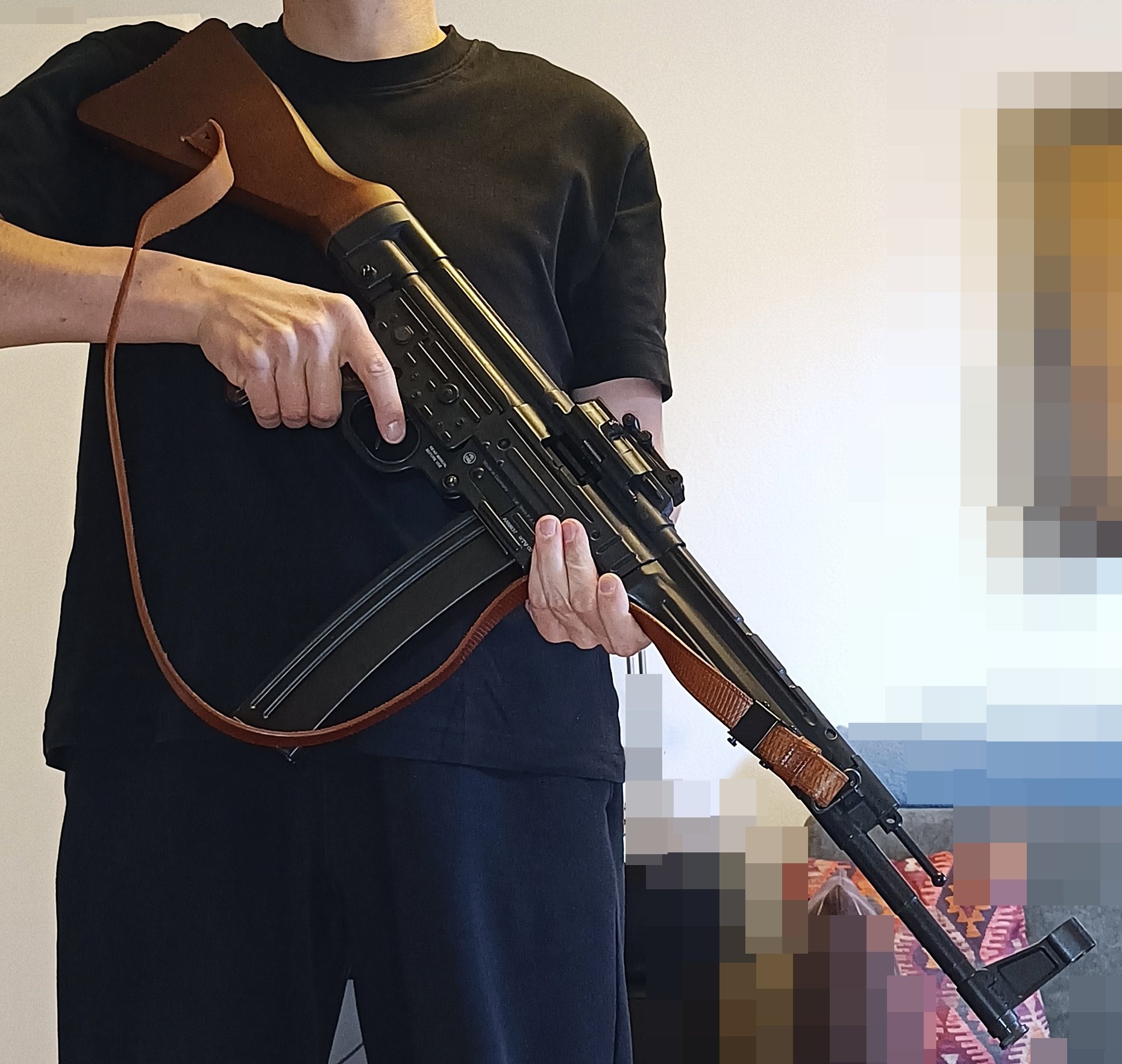 GSG StG 44 Schreckschussgewehr 9 mm P.A.K. inkl. Trageriemen u. Futteral – Bild 14