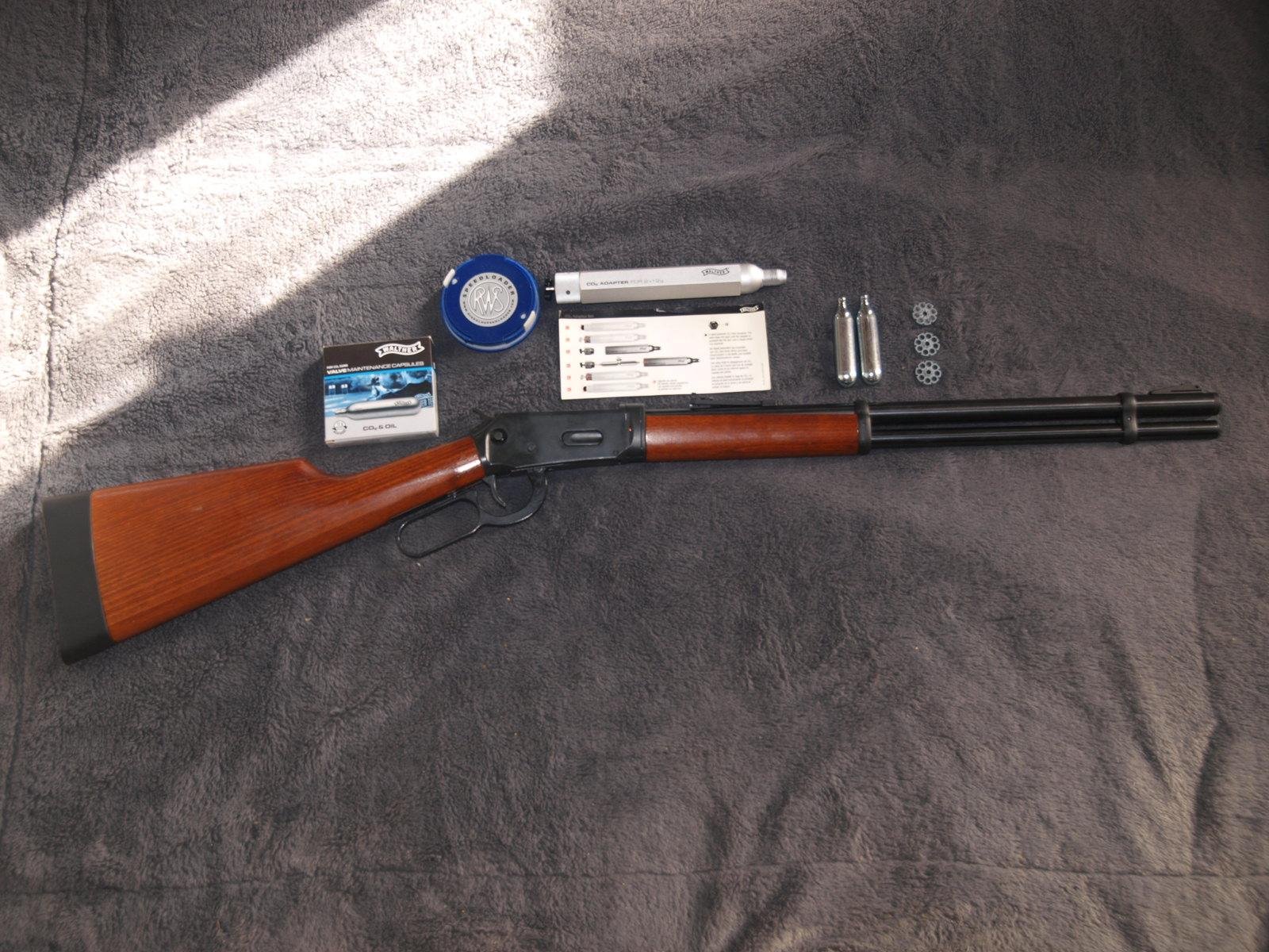 Walther Lever Action long - Winchester 4,5mm CO2 Set – Bild 4