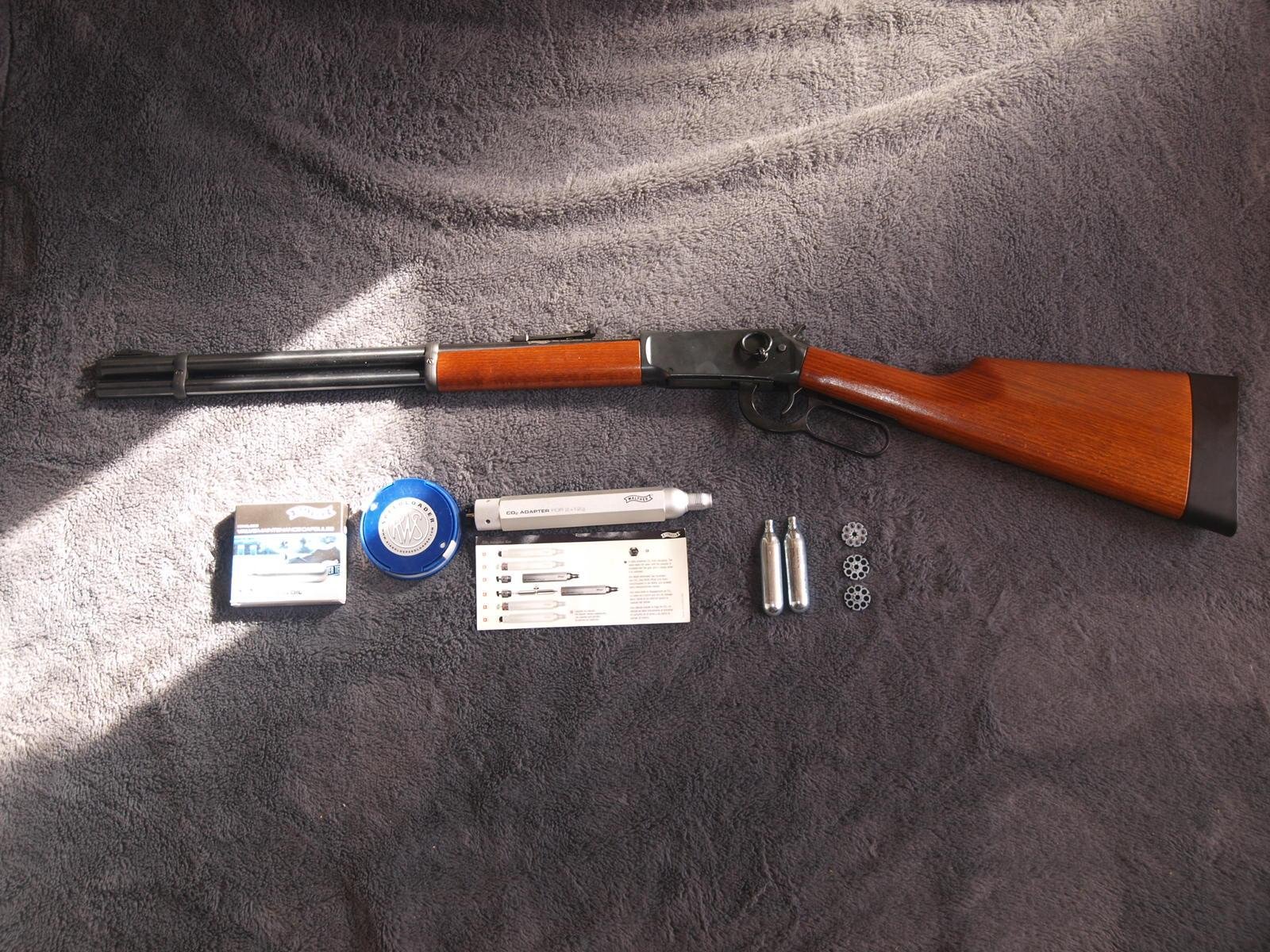 Walther Lever Action long - Winchester 4,5mm CO2 Set – Bild 2