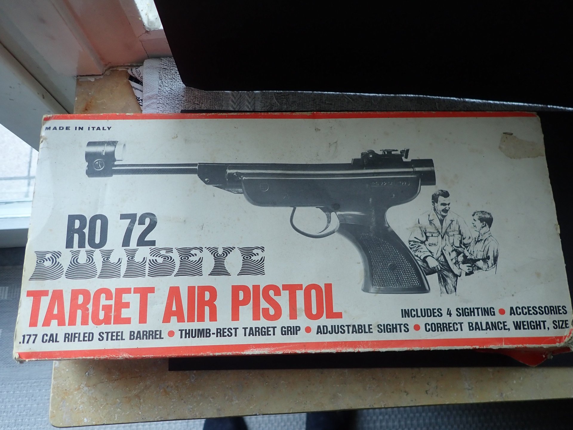 Luftdruckpistole RO 72 Bullseye Target Kaliber 177 – Bild 2