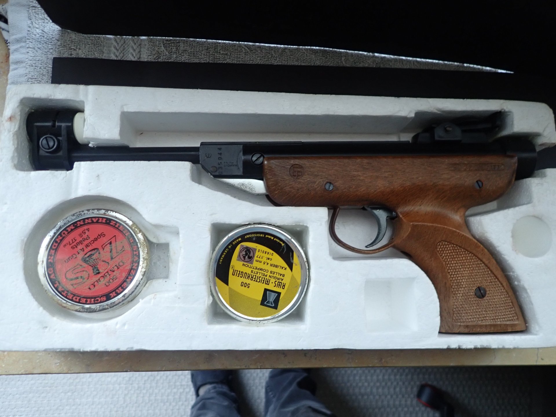 Luftdruckpistole RO 72 Bullseye Target Kaliber 177 – Bild 1