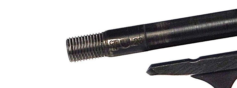 Taschenpistole, Walther, TPH, Laufgewinde, A-TEC Schalldämpfer, .22lr – Bild 4