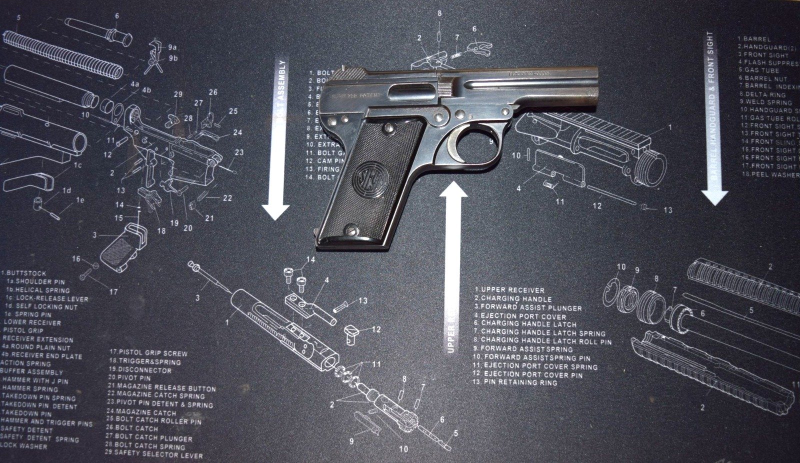 Steyr Mod 1909 7,65 mm Browning – Bild 2