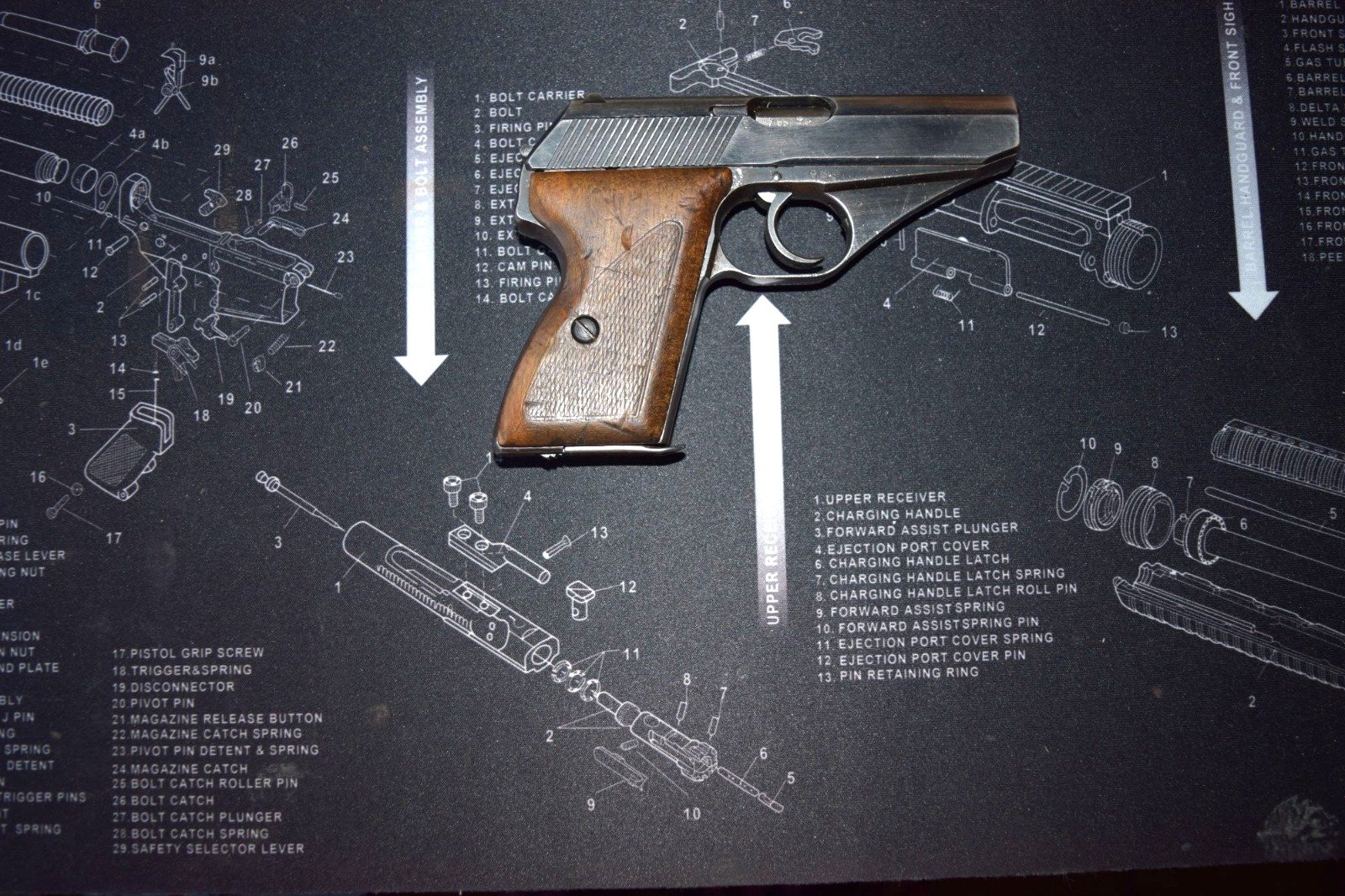Mauser HSc Französische Besatzung 1945 – Bild 2