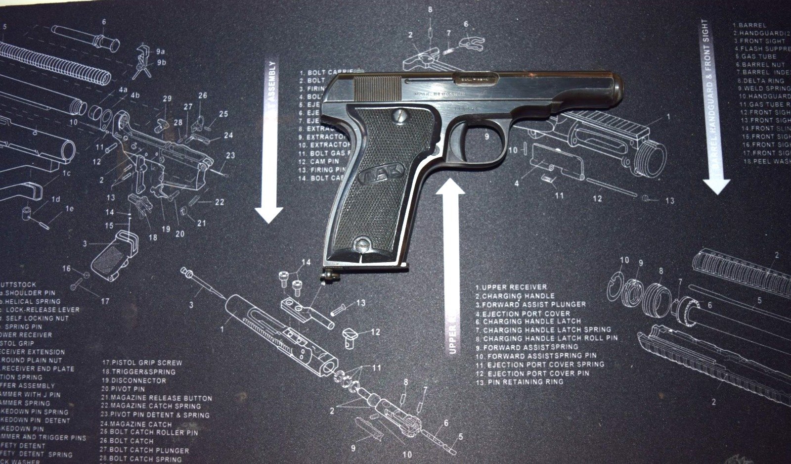 MAB D Pistole 7,65 mm Browning – Bild 2