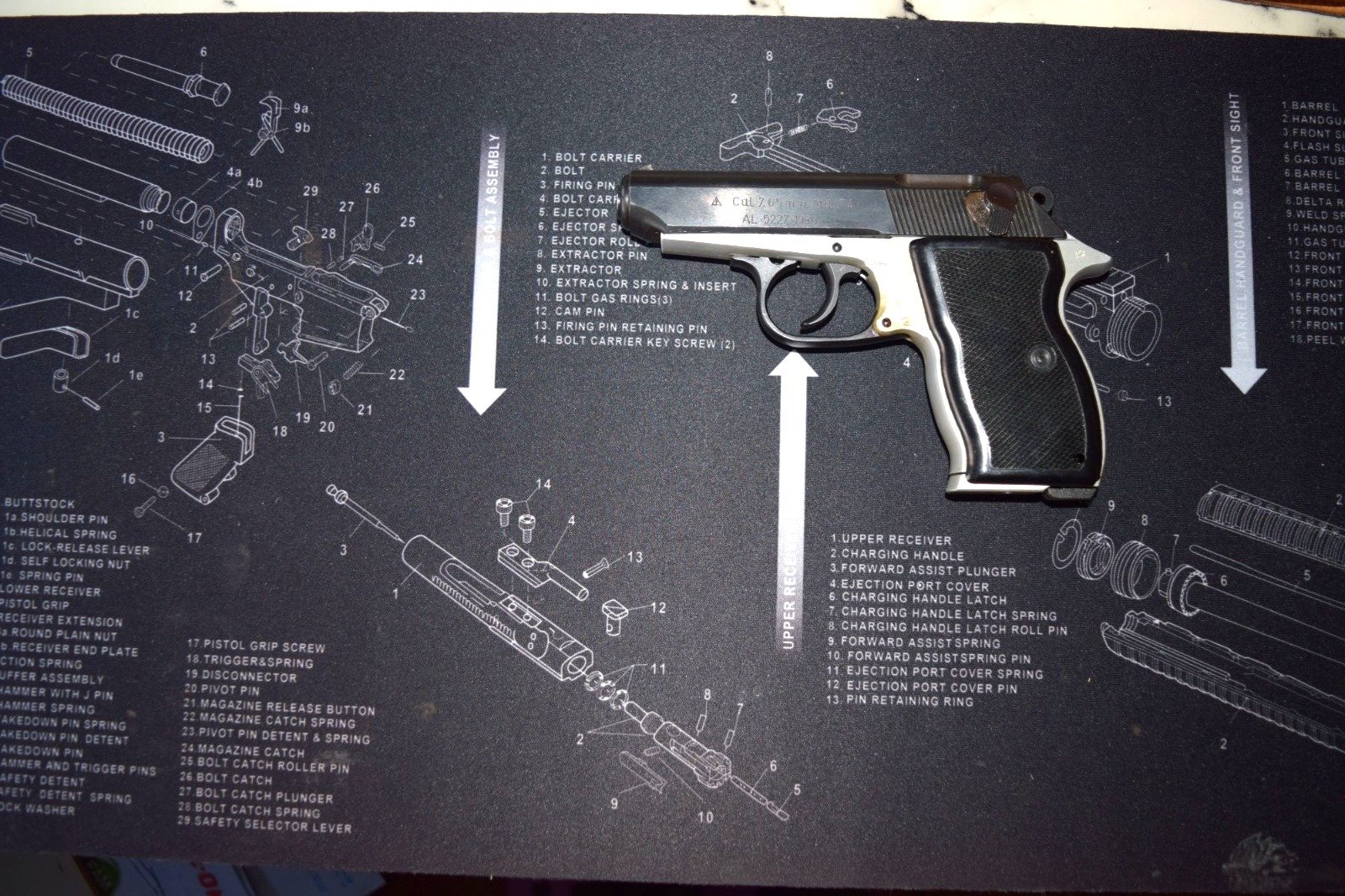 M 74 7,65 mm Browning – Bild 1