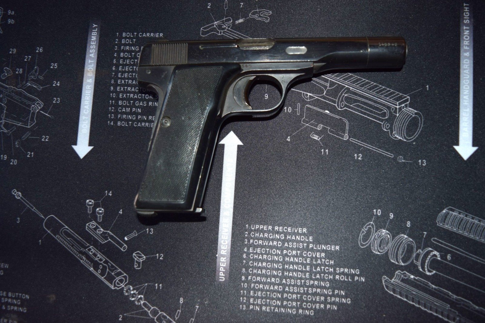 FN 10/22 Zoll 7,65 mm Browning – Bild 2