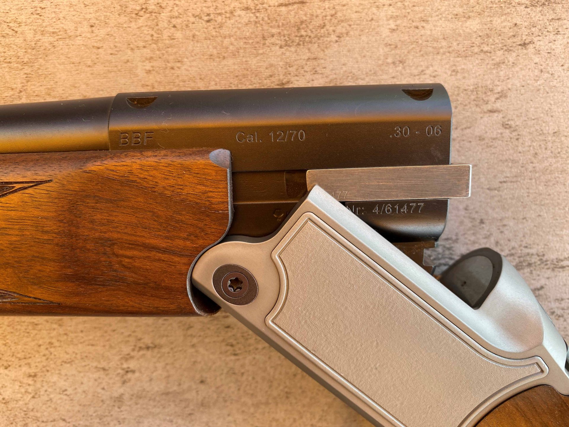 Bockbüchsflinte Blaser 95 Kal.30-06 ; 12/70 – Bild 3