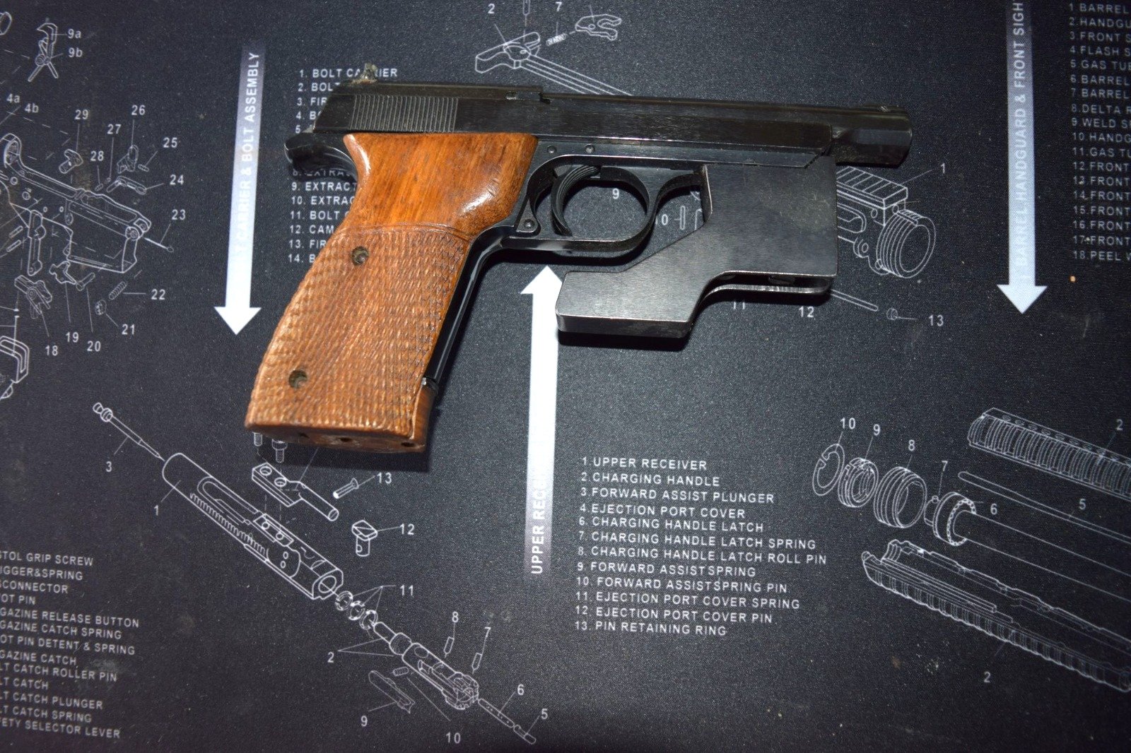 TT Olympia Pistole 22 lr. – Bild 2