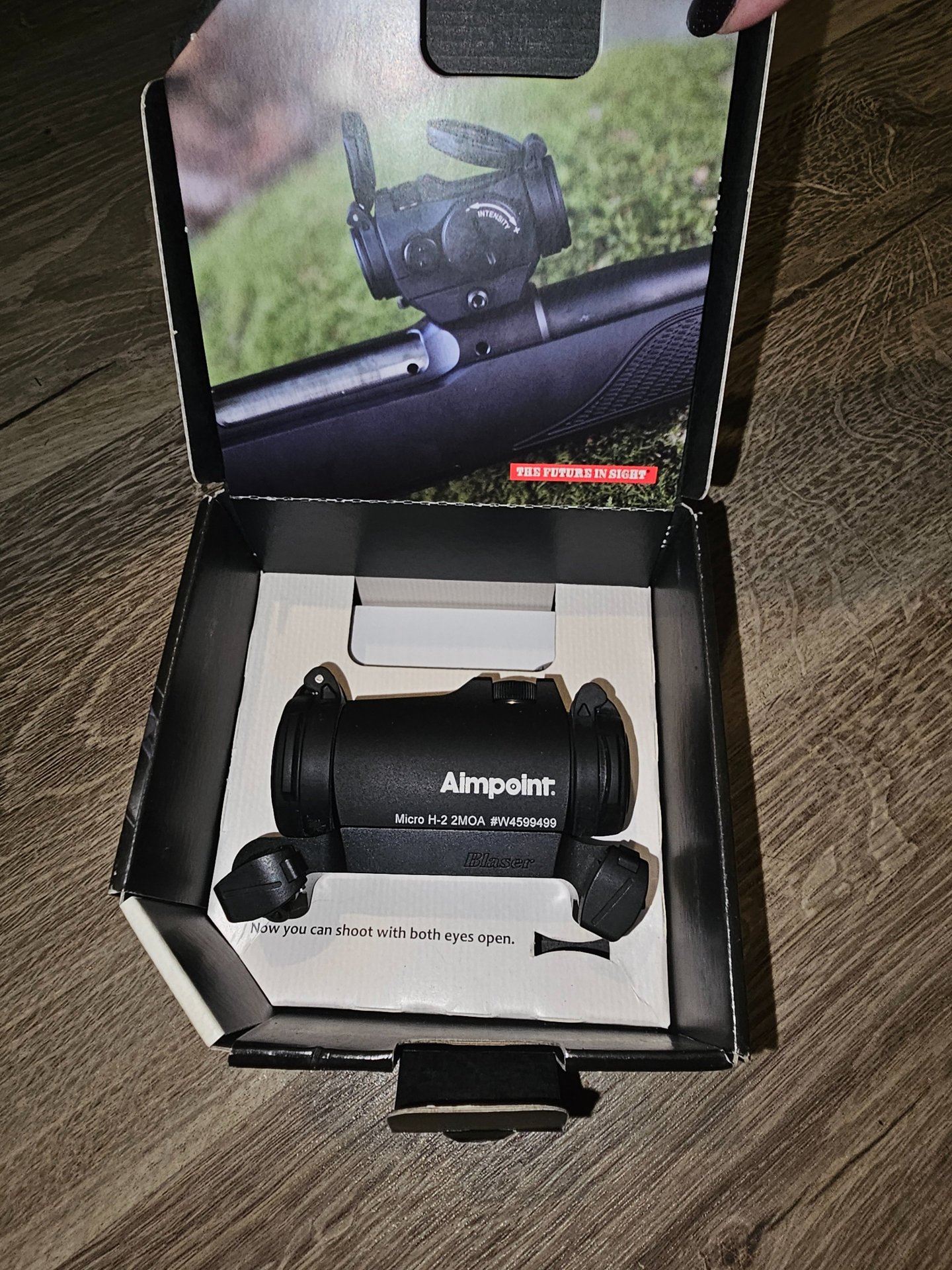 Aimpoint Micro H-2 2MOA Blaser Montage – Bild 1