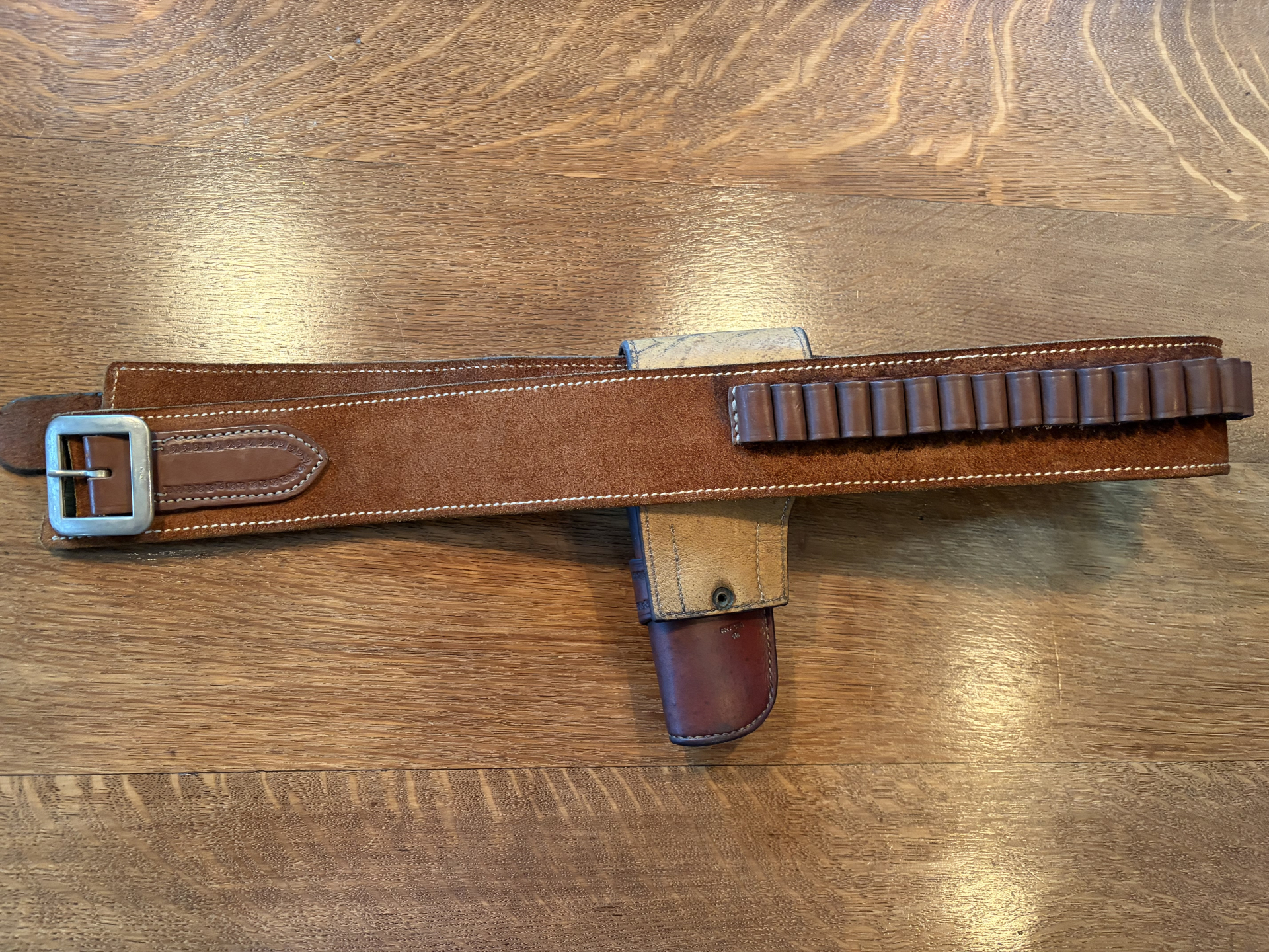 Holster und Gürtel für Colt Single Action Modell 1873 - 4 3/4 Zoll – Bild 3