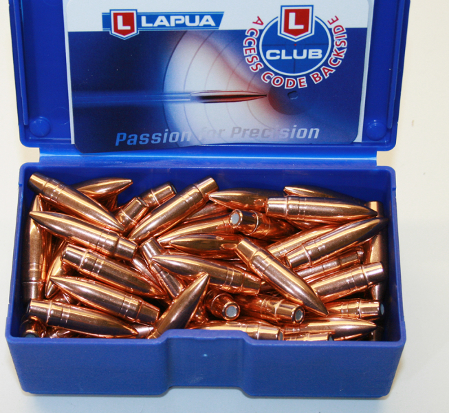 100 St LAPUA FMJBT Geschosse Vollmantel Boat Tail MATCH .311 7.87mm 7,62 200grs 13g #D166 4PL7005 – Bild 1