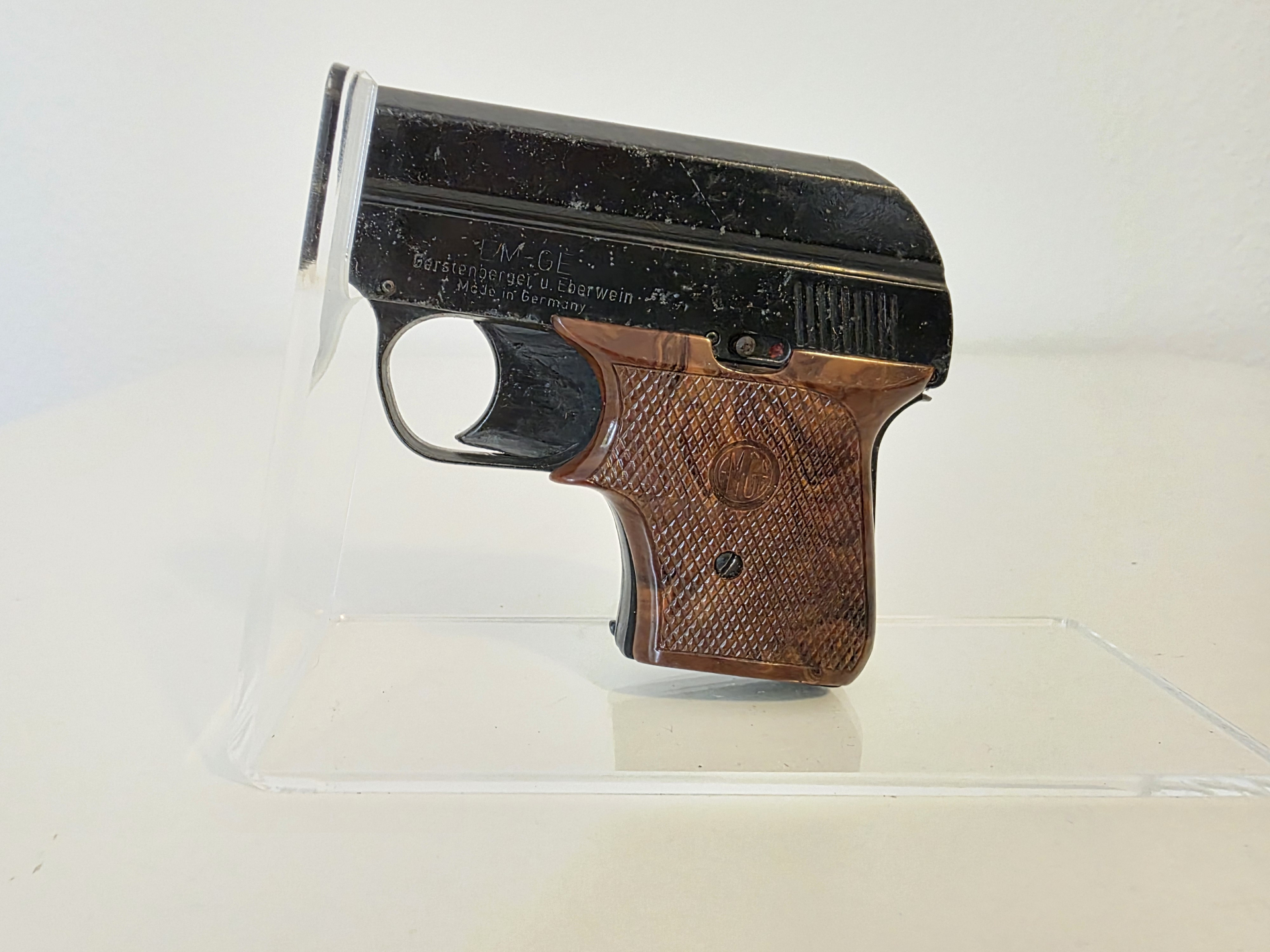 "PTB 6" SEHR ALTE EM-GE MODELL 63 MIT PFEFFER U. CS KARTUSCHEN SEHR SELTEN – Bild 2