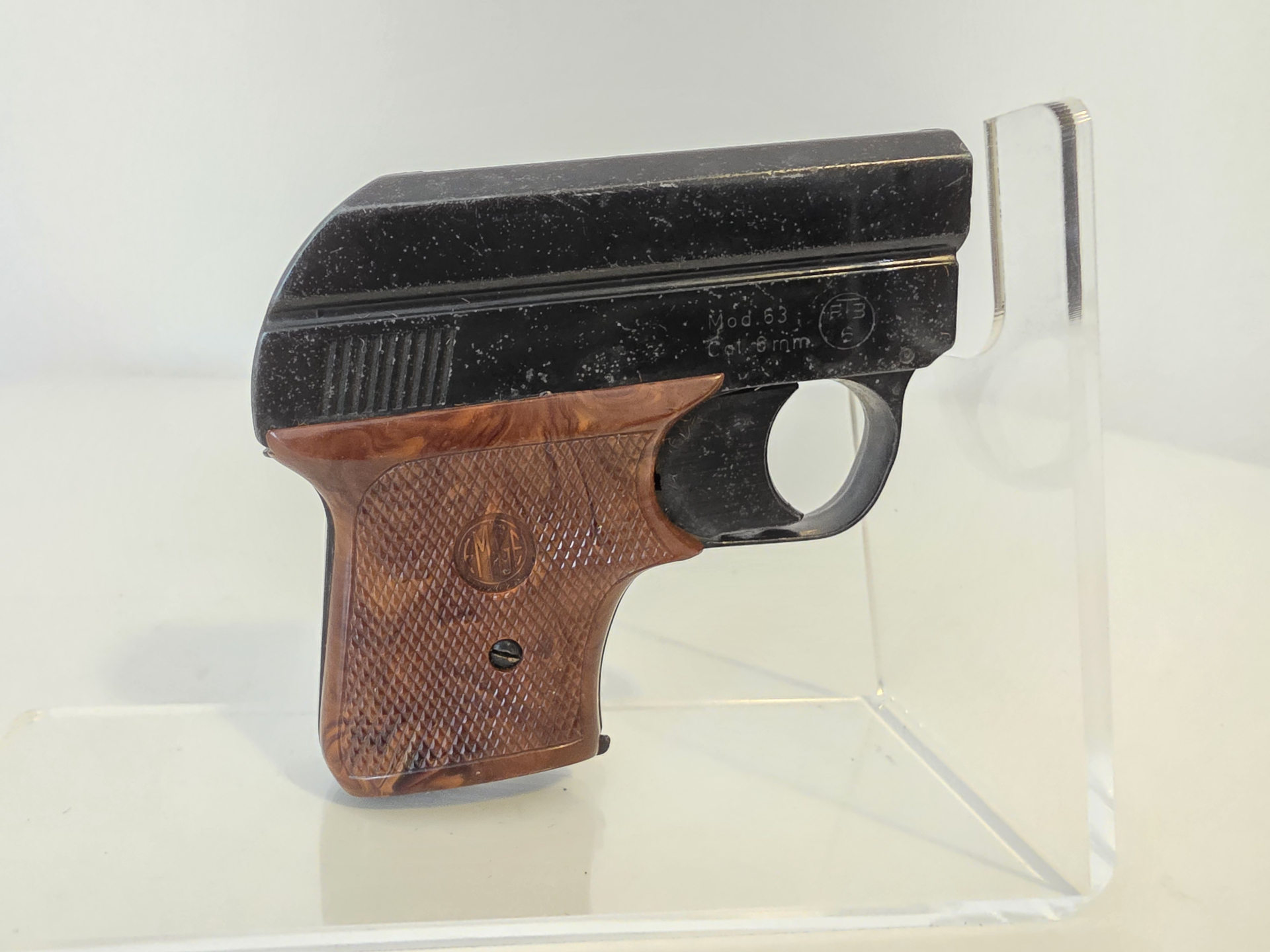 "PTB 6" SEHR ALTE EM-GE MODELL 63 MIT PFEFFER U. CS KARTUSCHEN SEHR SELTEN – Bild 3