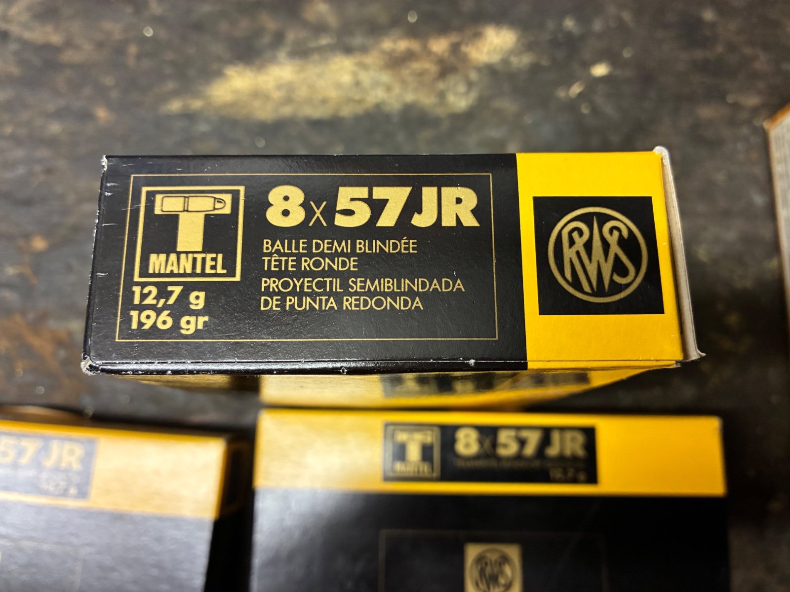 100 Schuss Jagdpatronen 8x57 IR RWS, T-Mantel 12,7gr. – Bild 2