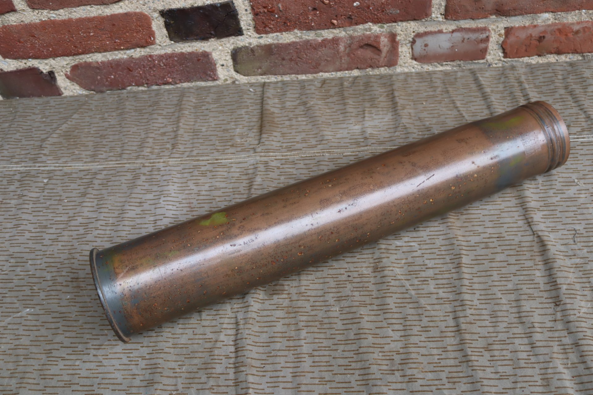 8,8 Flak Hülse Wehrmacht 2.Weltkrieg Deko Munition – Bild 2