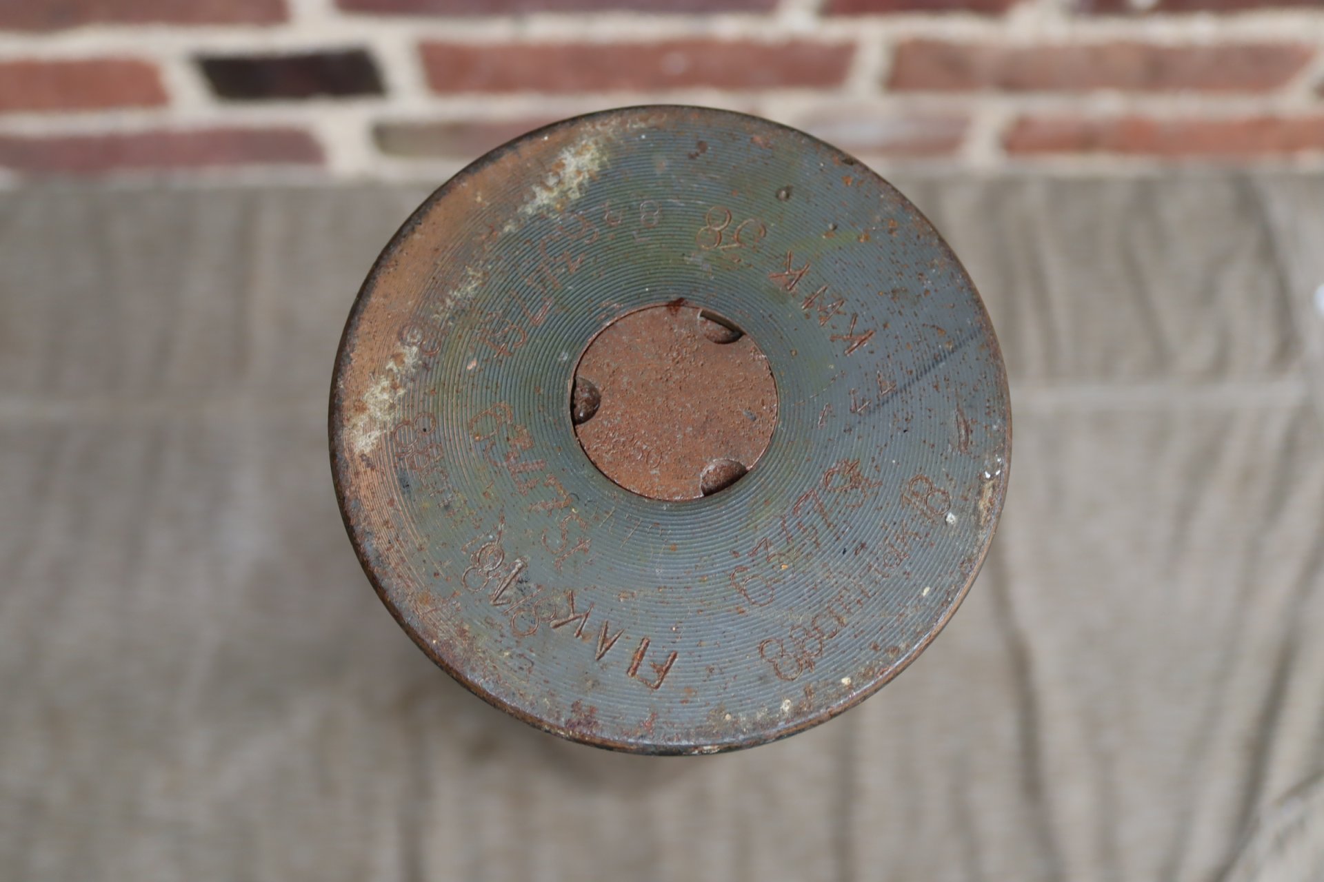 8,8 Flak Hülse Wehrmacht 2.Weltkrieg Deko Munition – Bild 4