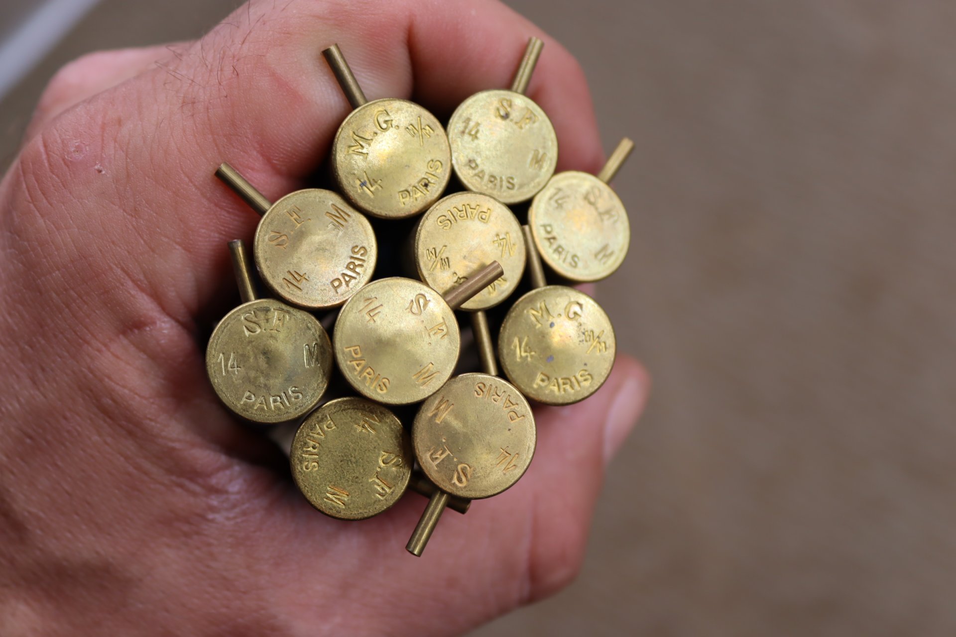 14mm Lefaucheaux Stiftfeuer Hülsen Gevelot Schrotmunition – Bild 2