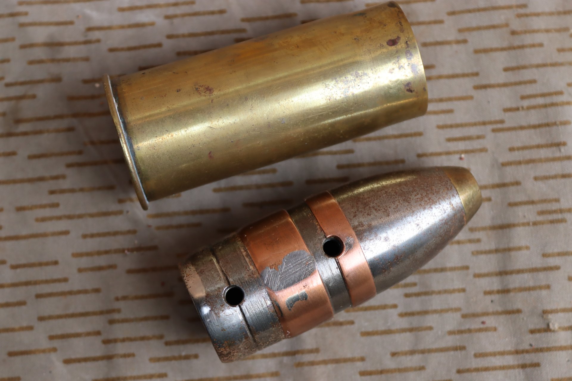 37mm Deko Patrone Deutsch 1.Weltkrieg 1900 – Bild 3