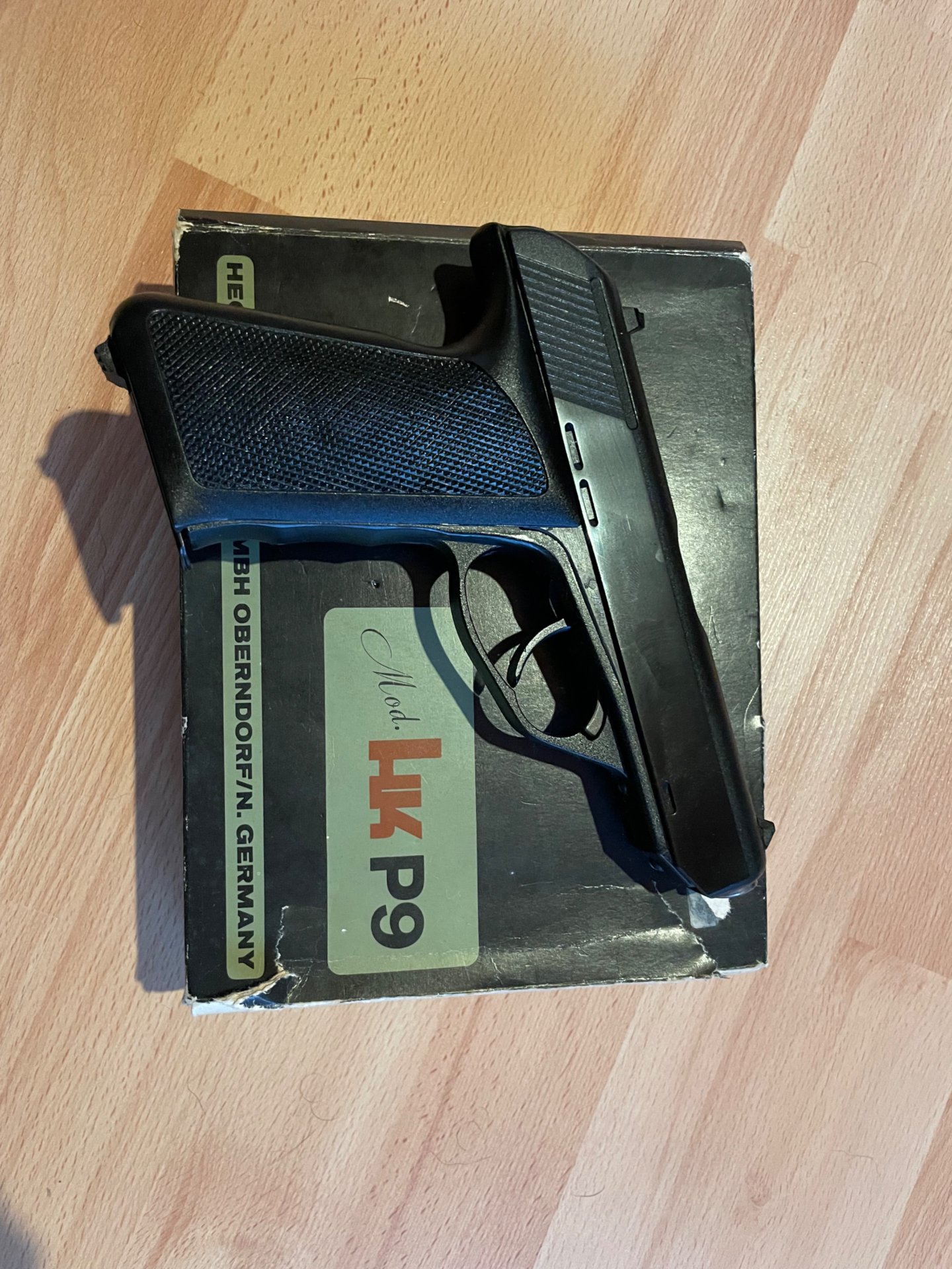 Heckler & Koch P9 mit Originalkarton und Ersatzmagazin – Bild 1