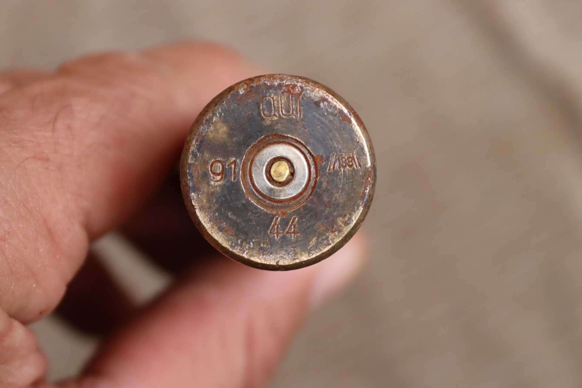 2cm 151/20 Patrone Mine Bordmunition FW190 BF109Luftwaffe 2.Weltkrieg Deko Munition – Bild 3