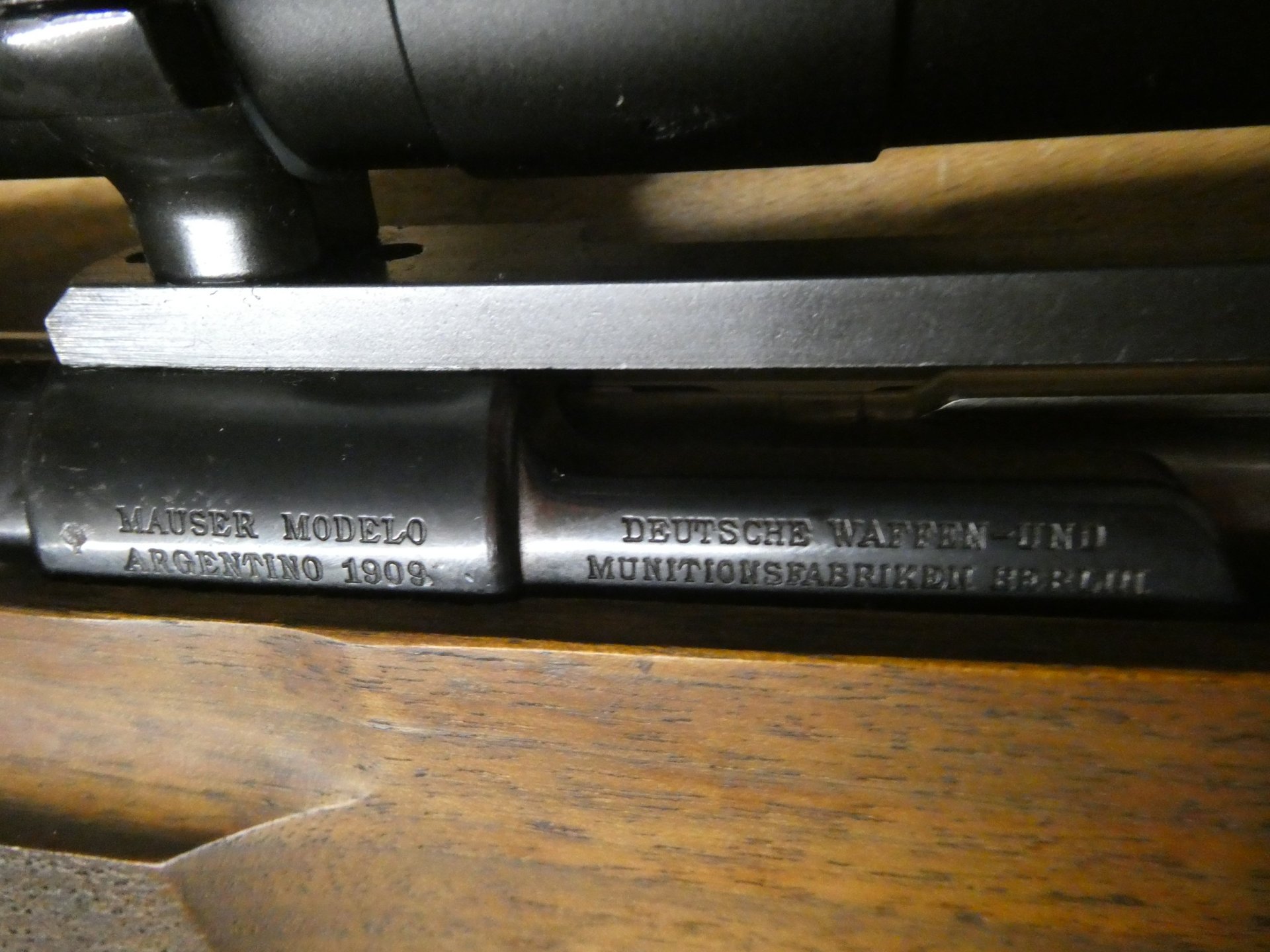 Absolutes Unikat , DWM Berlin, Mauser Argent. Mod 1909 im Kal. .308 Win. Matchumbau – Bild 4
