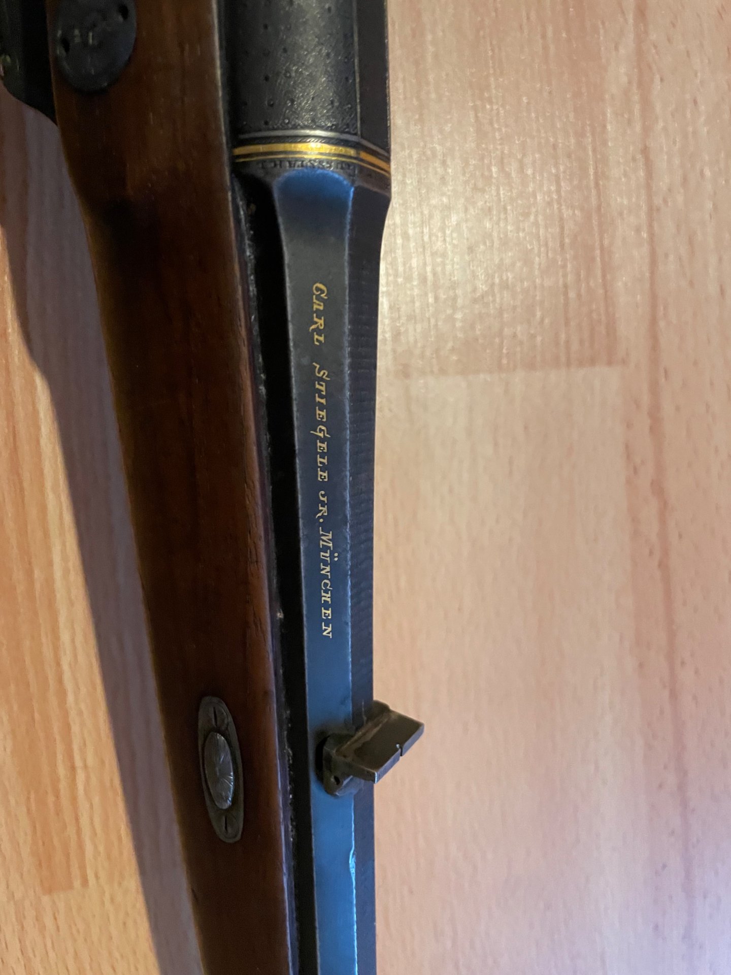 Pirschbüchse Mod.88 Carl Stiegele München Kal. 9x57 – Bild 4