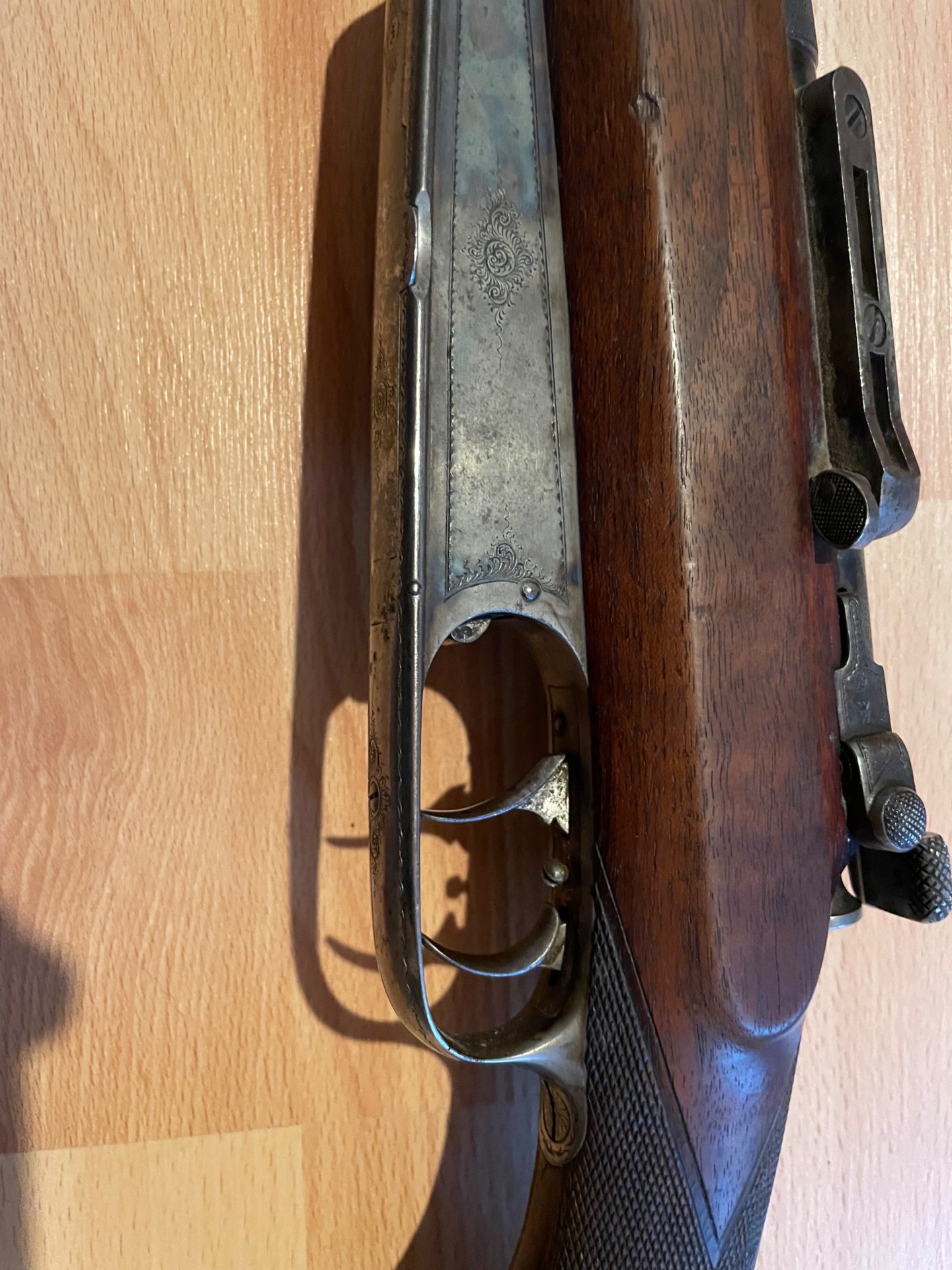 Pirschbüchse Mod.88 Carl Stiegele München Kal. 9x57 – Bild 8