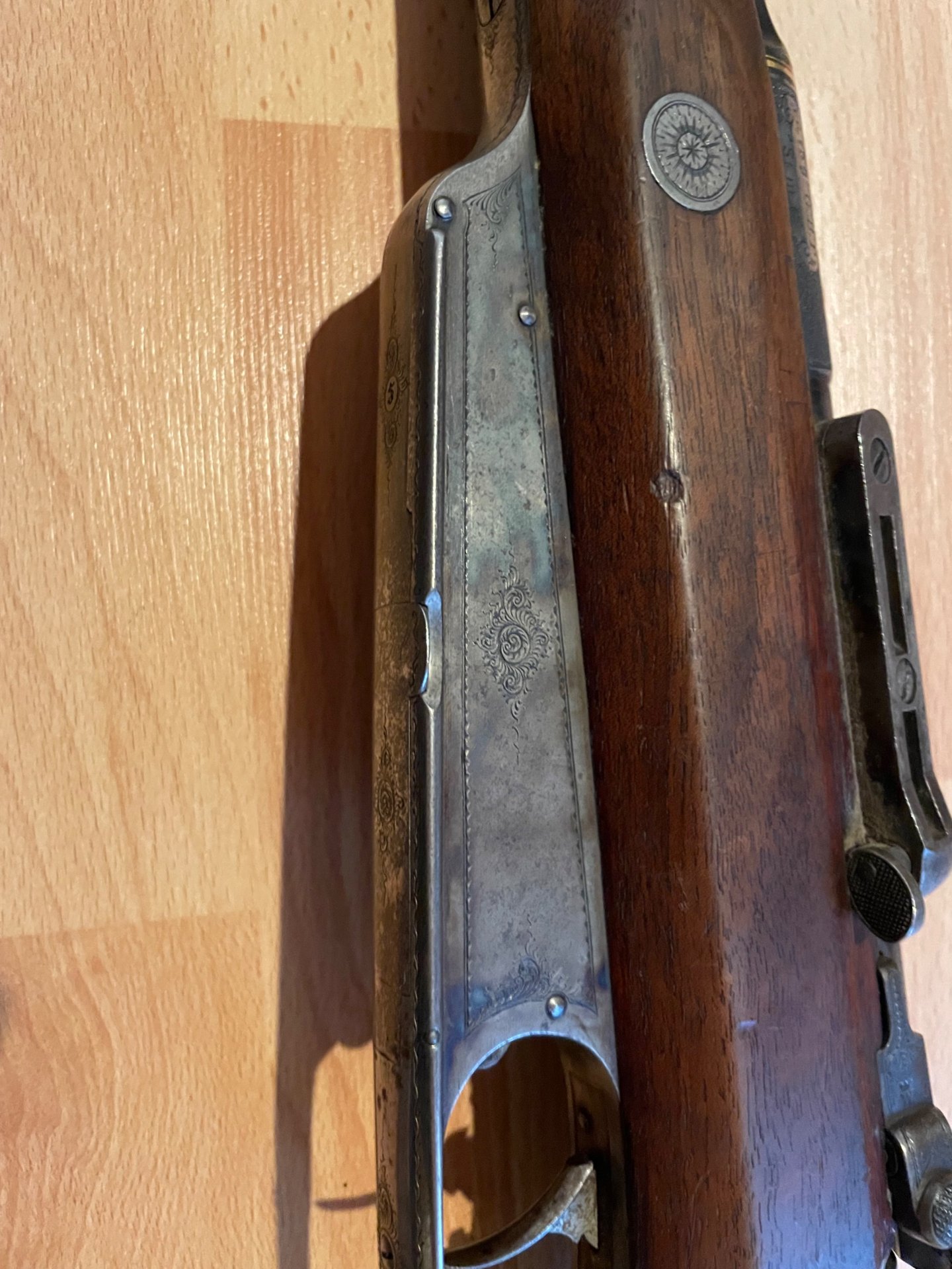 Pirschbüchse Mod.88 Carl Stiegele München Kal. 9x57 – Bild 7