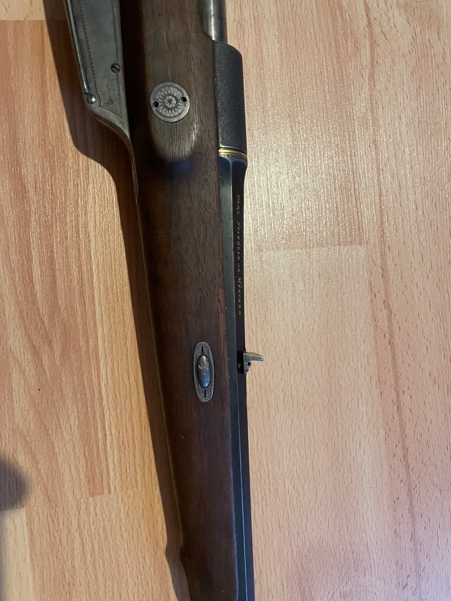 Pirschbüchse Mod.88 Carl Stiegele München Kal. 9x57 – Bild 3