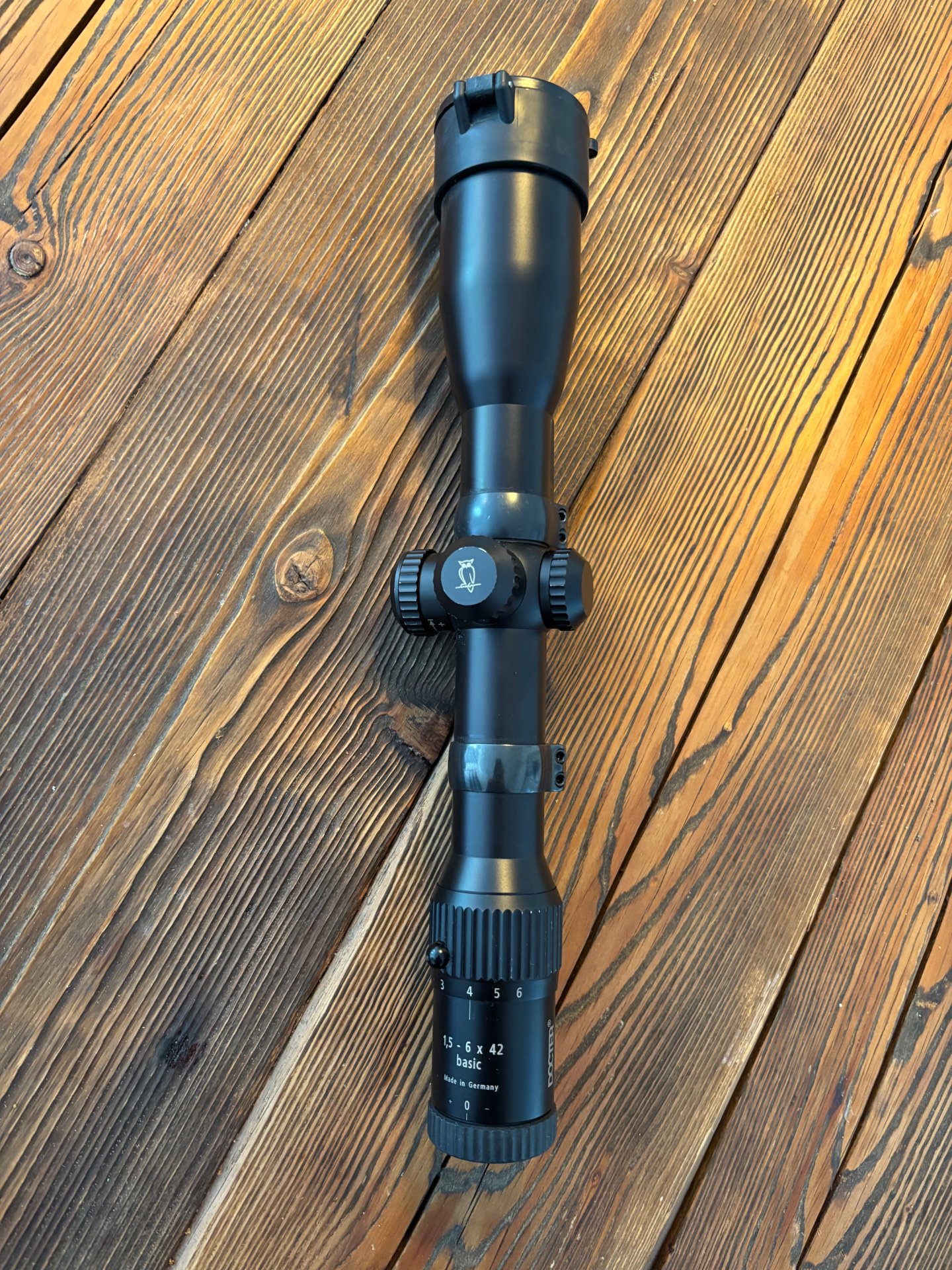 DOCTER 1,5-6x42 Zielfernrohr – Leuchtpunkt – Drückjagd (kein Swarovski, Kahles, Steiner, Zeiss) – Bild 4
