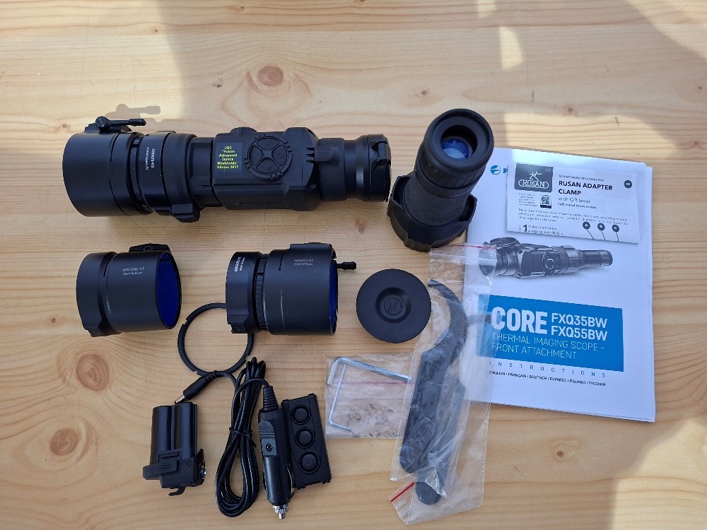 Pulsar Core FXQ55 Wärmebildvorsatzgerät mit viel Zubehör – Bild 1