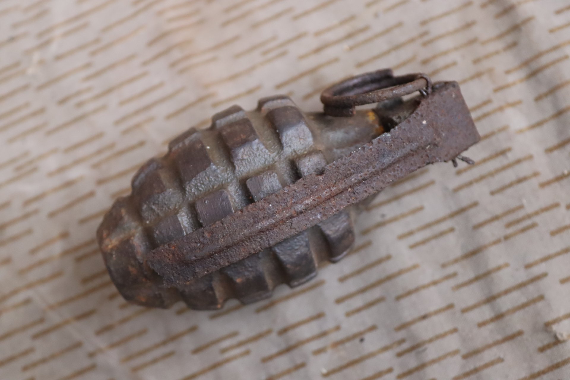 US Army MKII MK2 Handgranate deko 2.Weltkrieg Deko Munition – Bild 2