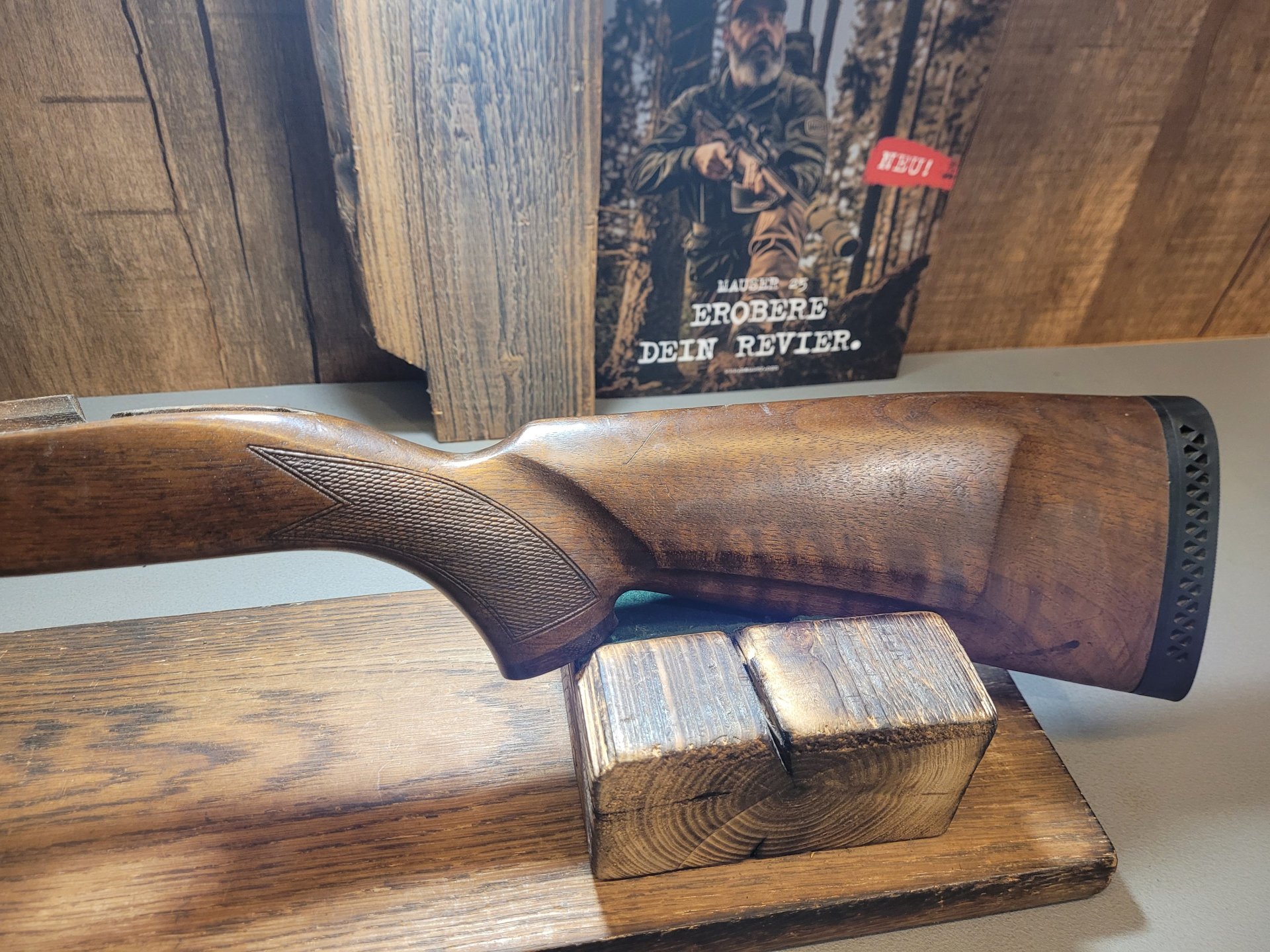 Schaft 98 Nussbaum Mauser Repetierer K 98 M 98 Voere – Bild 2