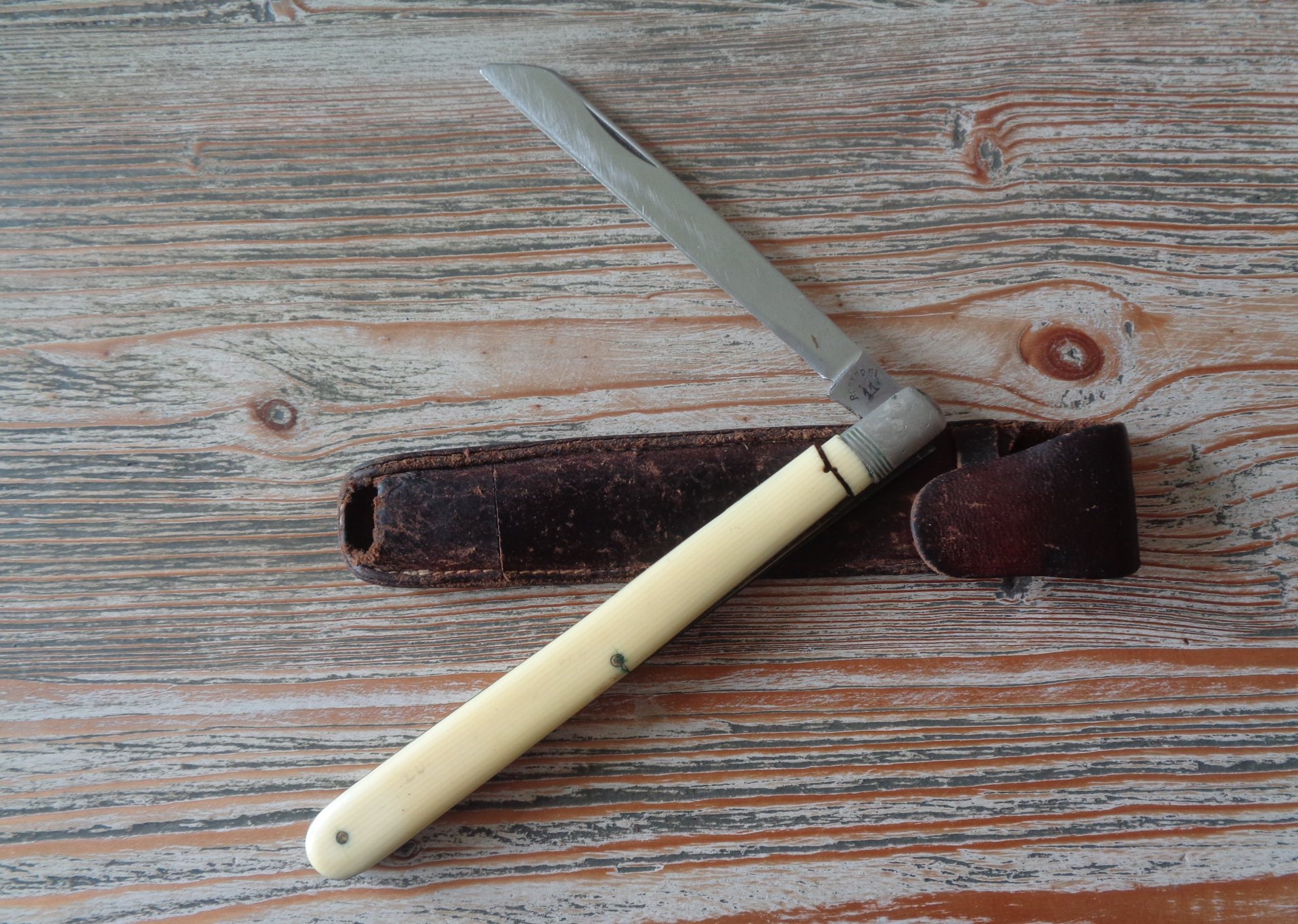 ALTES GROßES TASCHENMESSER VON R. KLAAS SOLINGEN – Bild 2