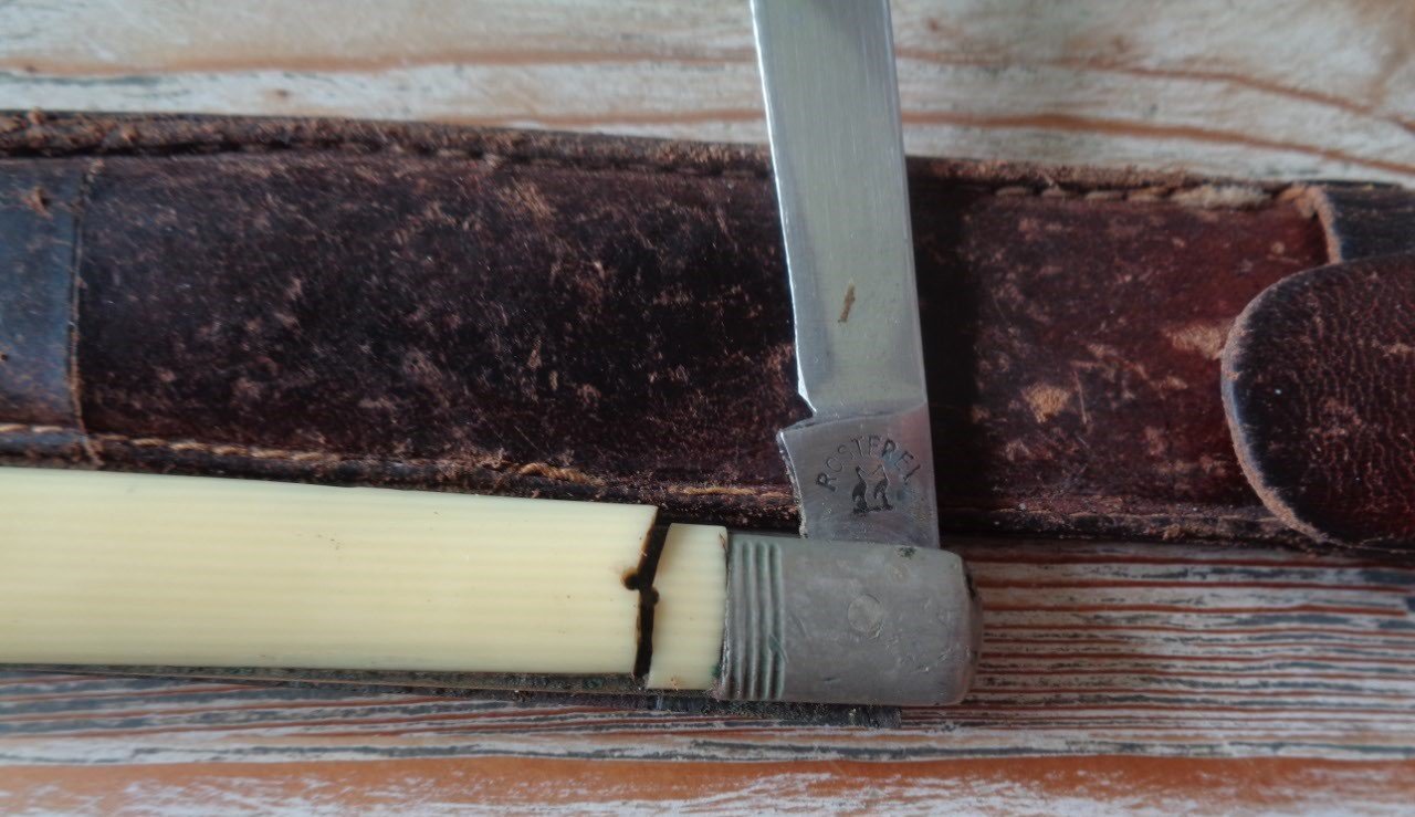 ALTES GROßES TASCHENMESSER VON R. KLAAS SOLINGEN – Bild 3