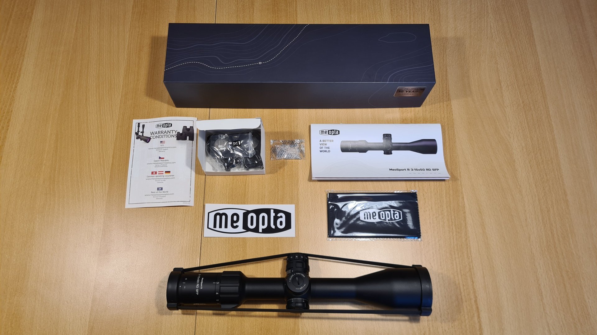 Meopta MEOSPORT R 3-15x50 RD SFP – Bild 2