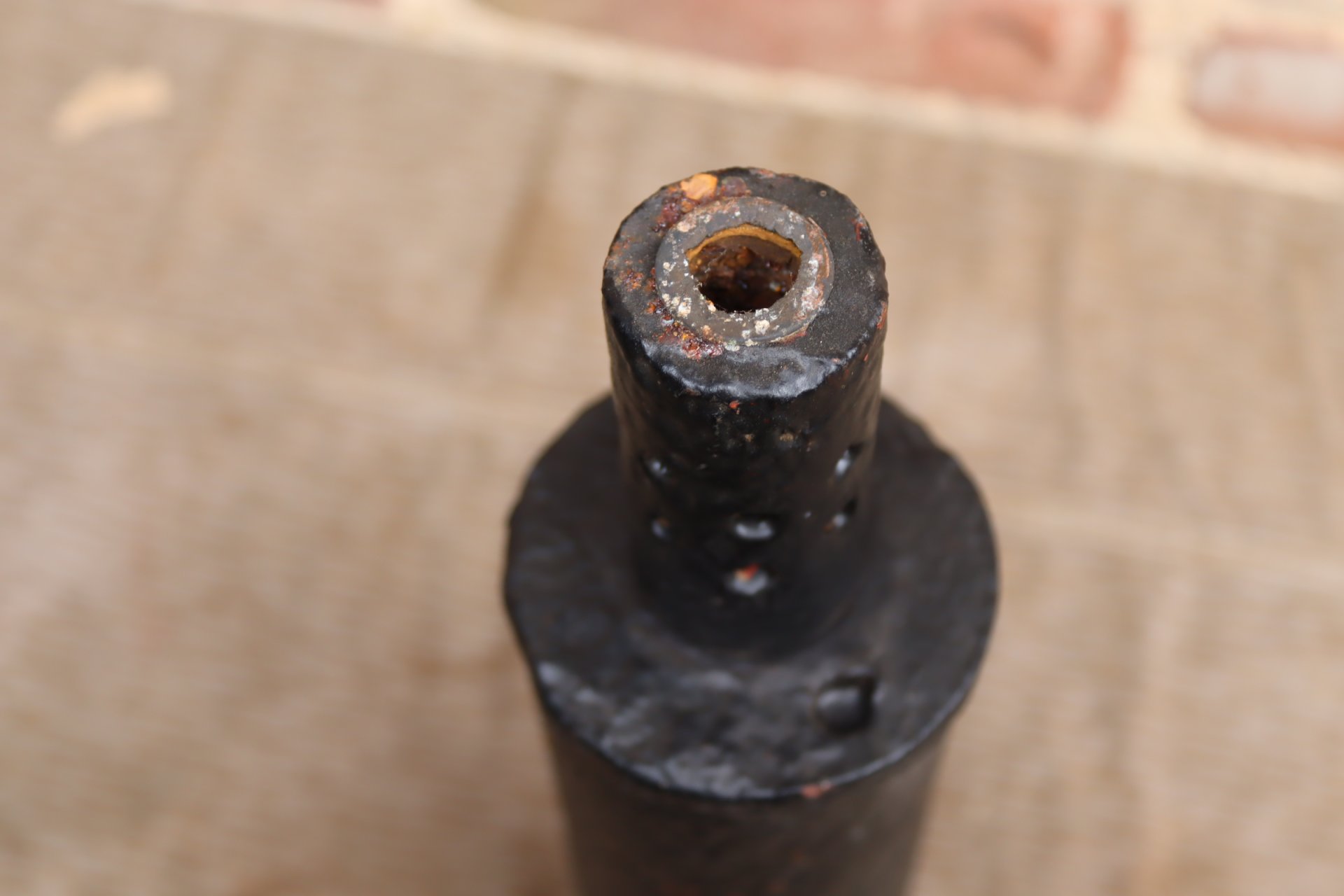 Britische Stokes Wurfgranate Mörsergranate 1.Weltkrieg Deko Munition – Bild 3