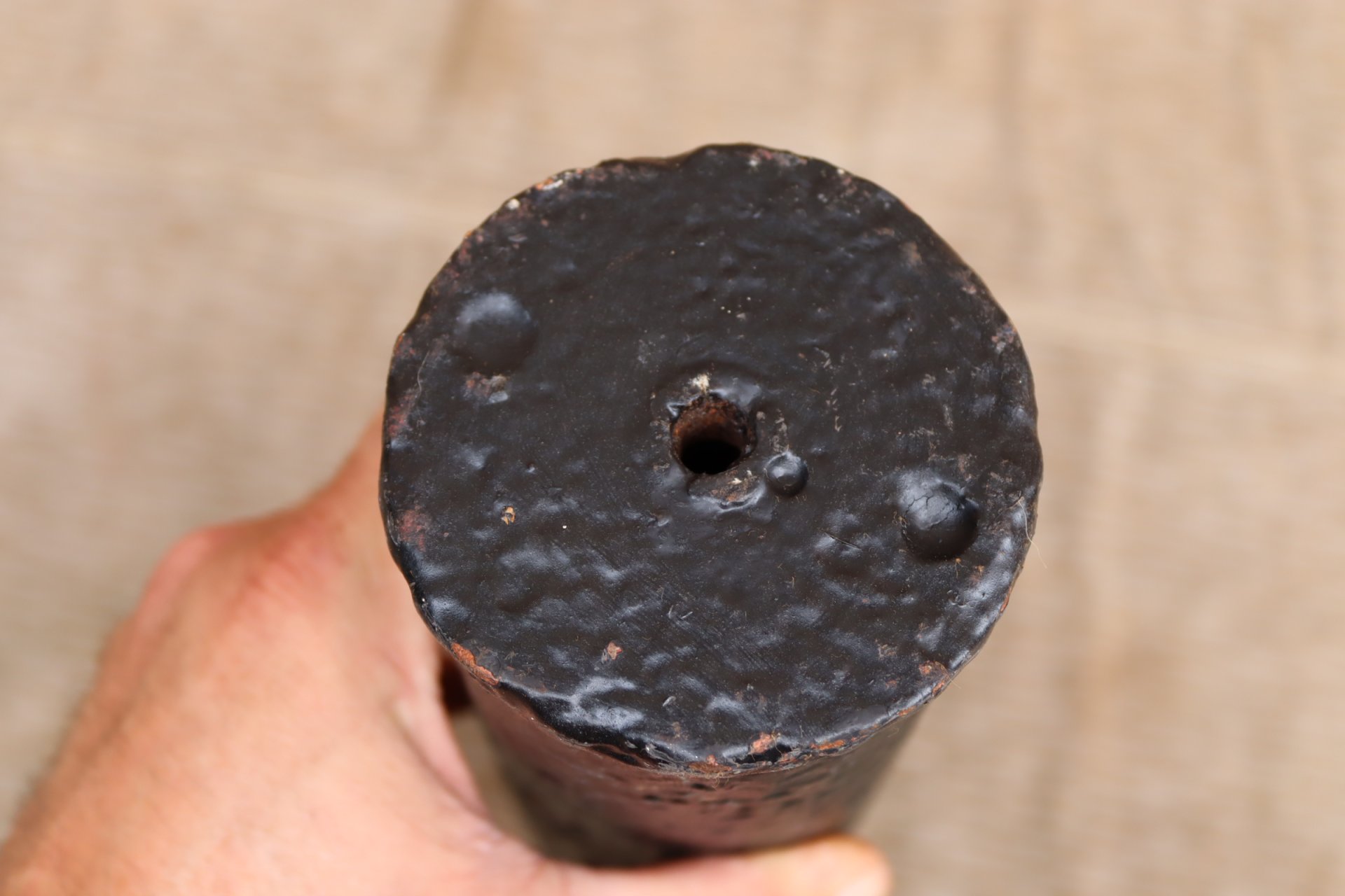Britische Stokes Wurfgranate Mörsergranate 1.Weltkrieg Deko Munition – Bild 2
