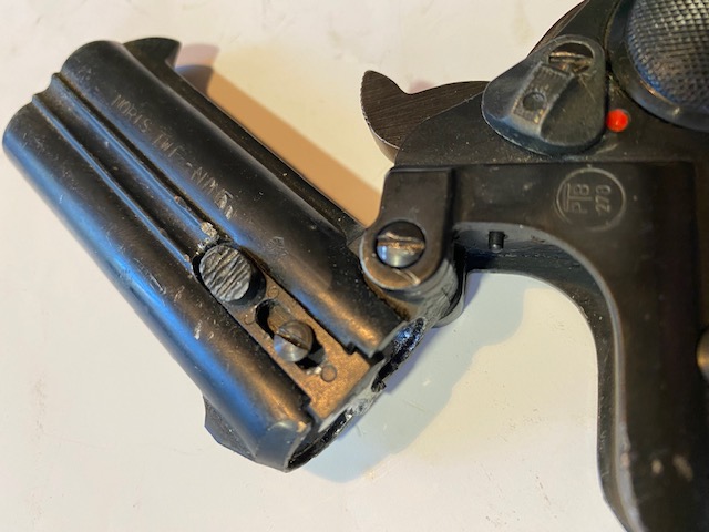 Derringer Noris Twinny Platz 9mm No Winchester S&W Colt – Bild 3