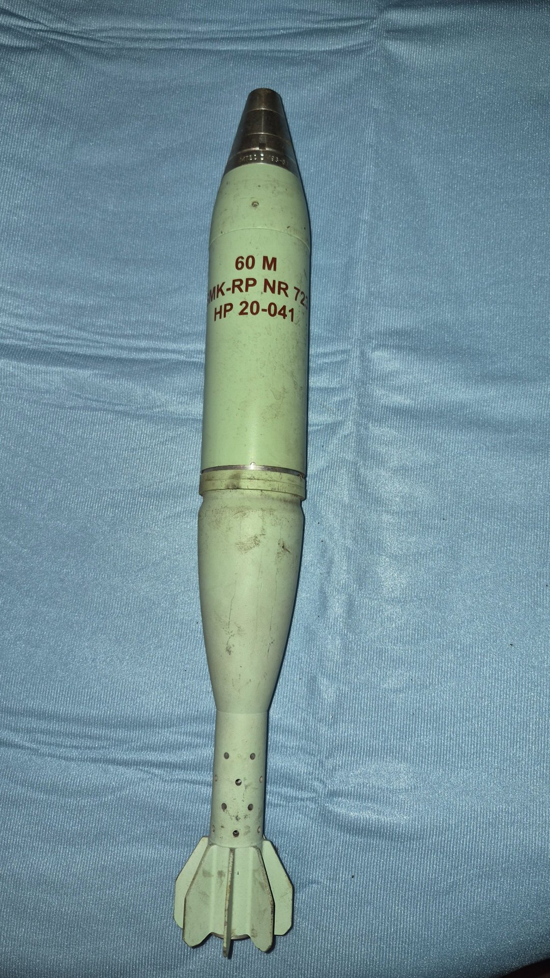 60mm Werfergranate Nebel Bundeswehr Nato Selten – Bild 1