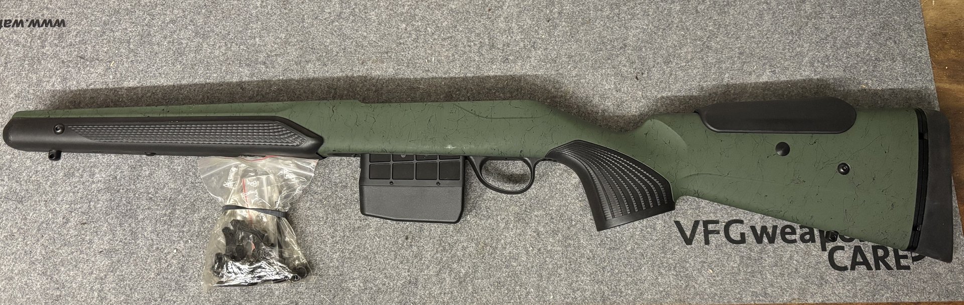 Tikka T3x Super Varmint RTG Schaft *Roughtech Grün* inkl. Magazin + Zubehör! *NEU* – Bild 2
