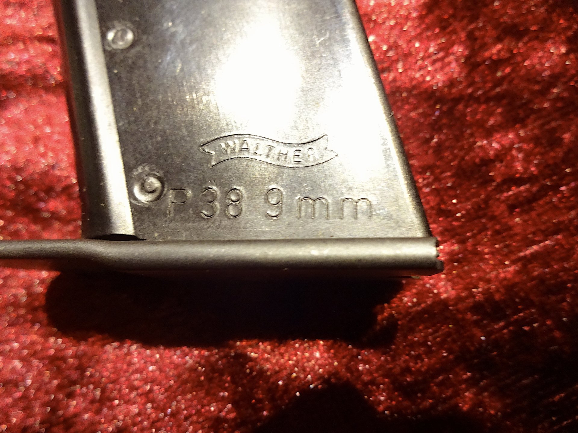 original WALTHER LUXUS KOFFER für P 38 in 9mm Para – Bild 6