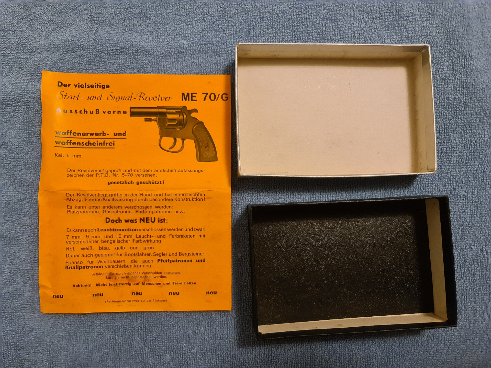 OVP ME 70/G , Karton , Original Verpackung – Bild 2