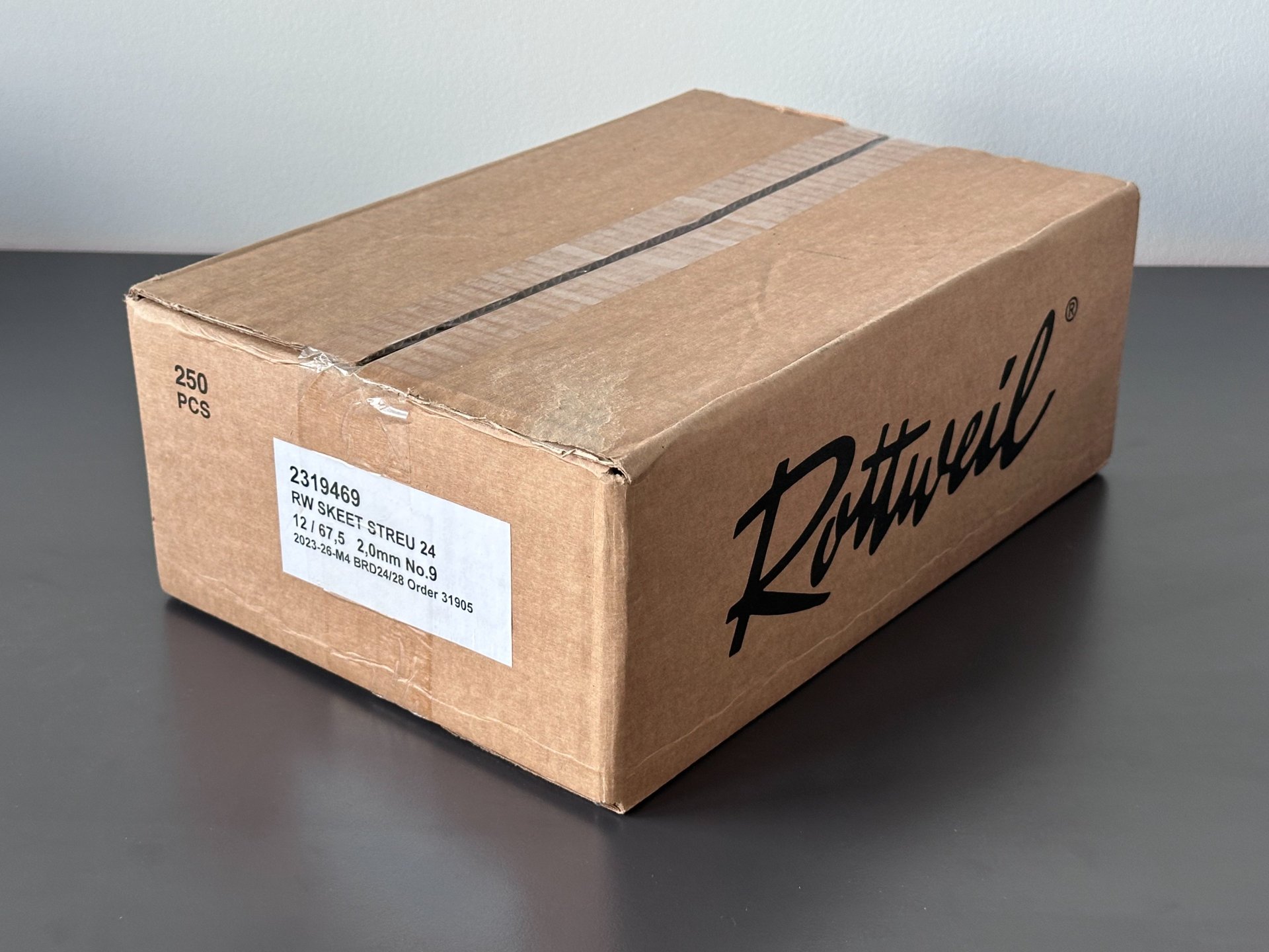 1225 Schuss Schrotmunition Kaliber 12 (Trap, Skeet) – Bild 3