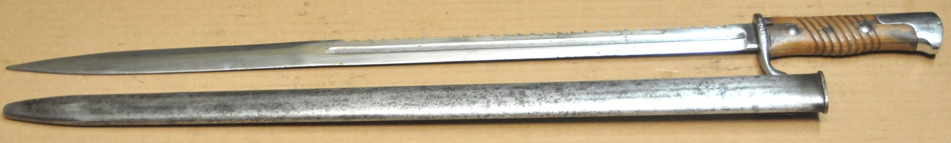 Preussisches Seitengewehr 98 aA mit Sägerücken – Bild 2